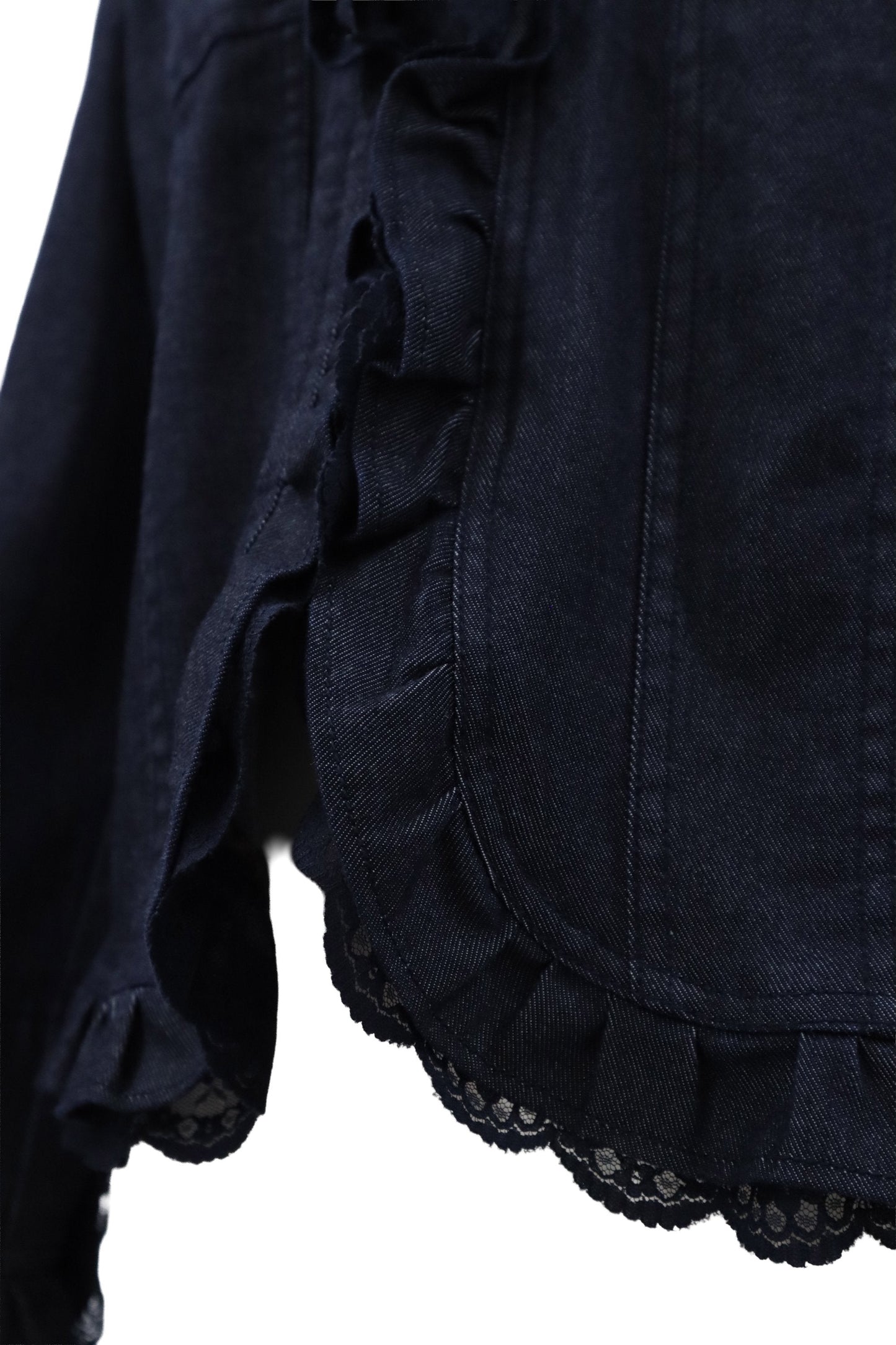 frill denim jacket /U-［2606-010］