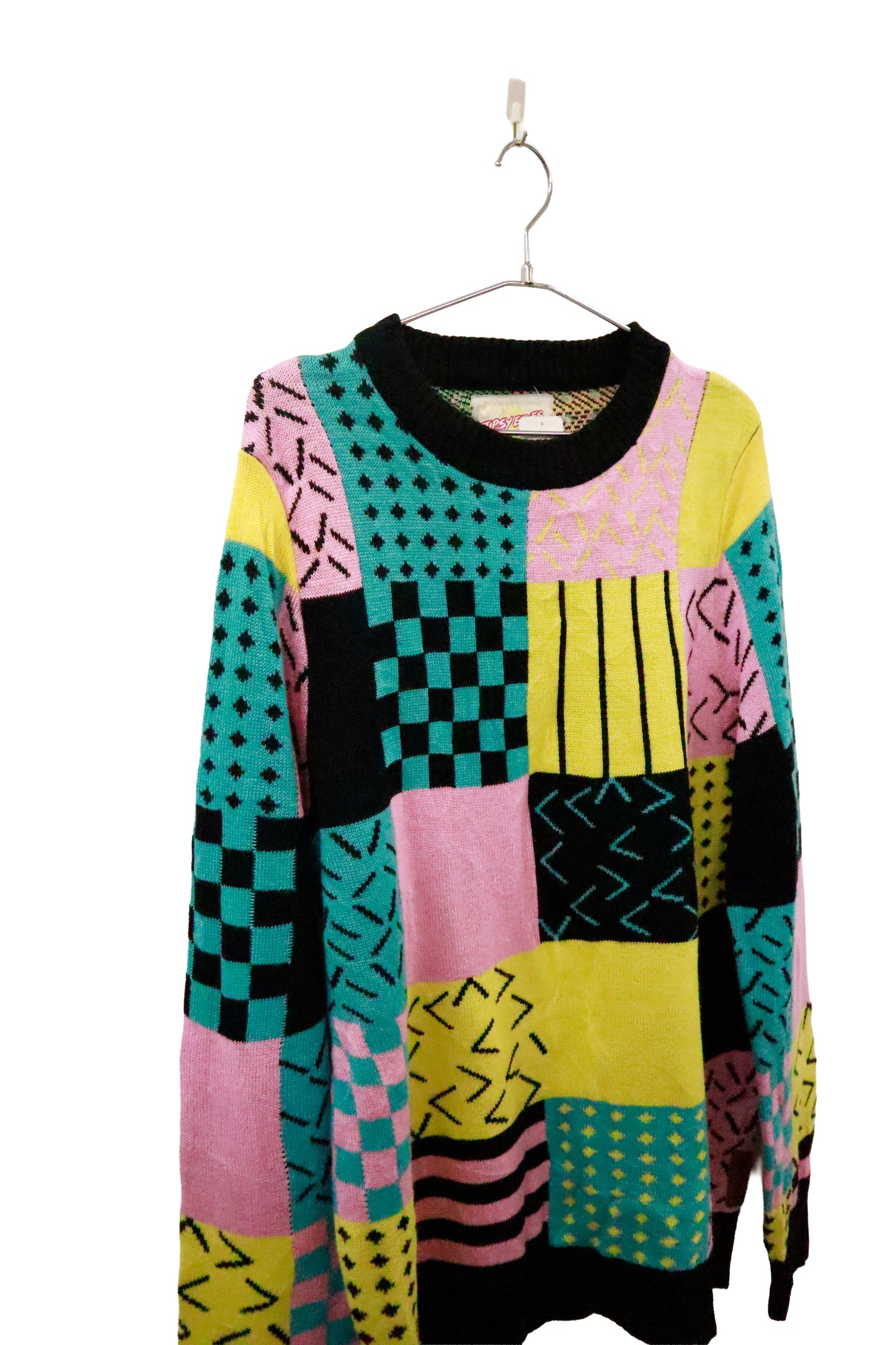 acrylic knit sweater /U-［2601B-012］