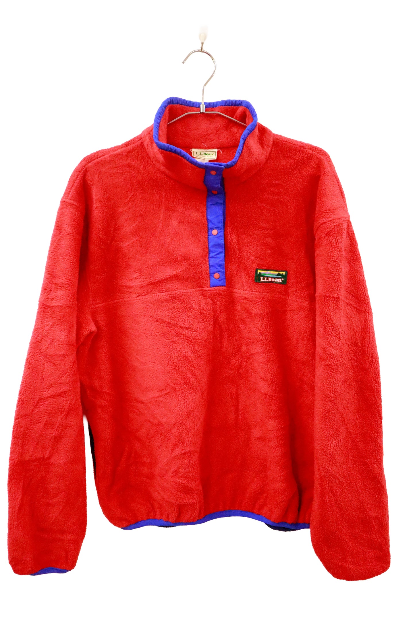 90's L.L.Bean fleece snap-T  / NV-［2601-058］