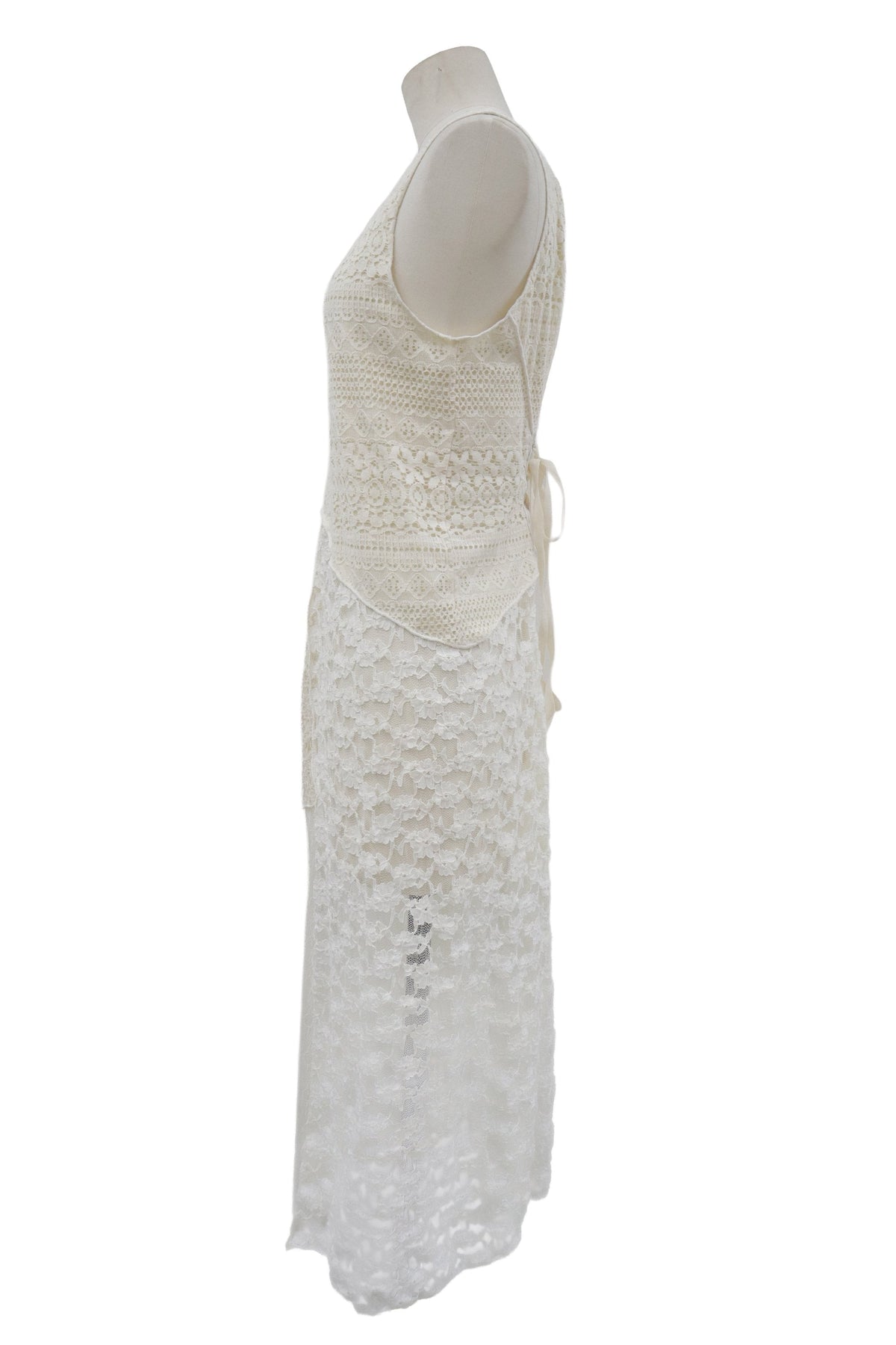lace up dress/RM-［2608-015］