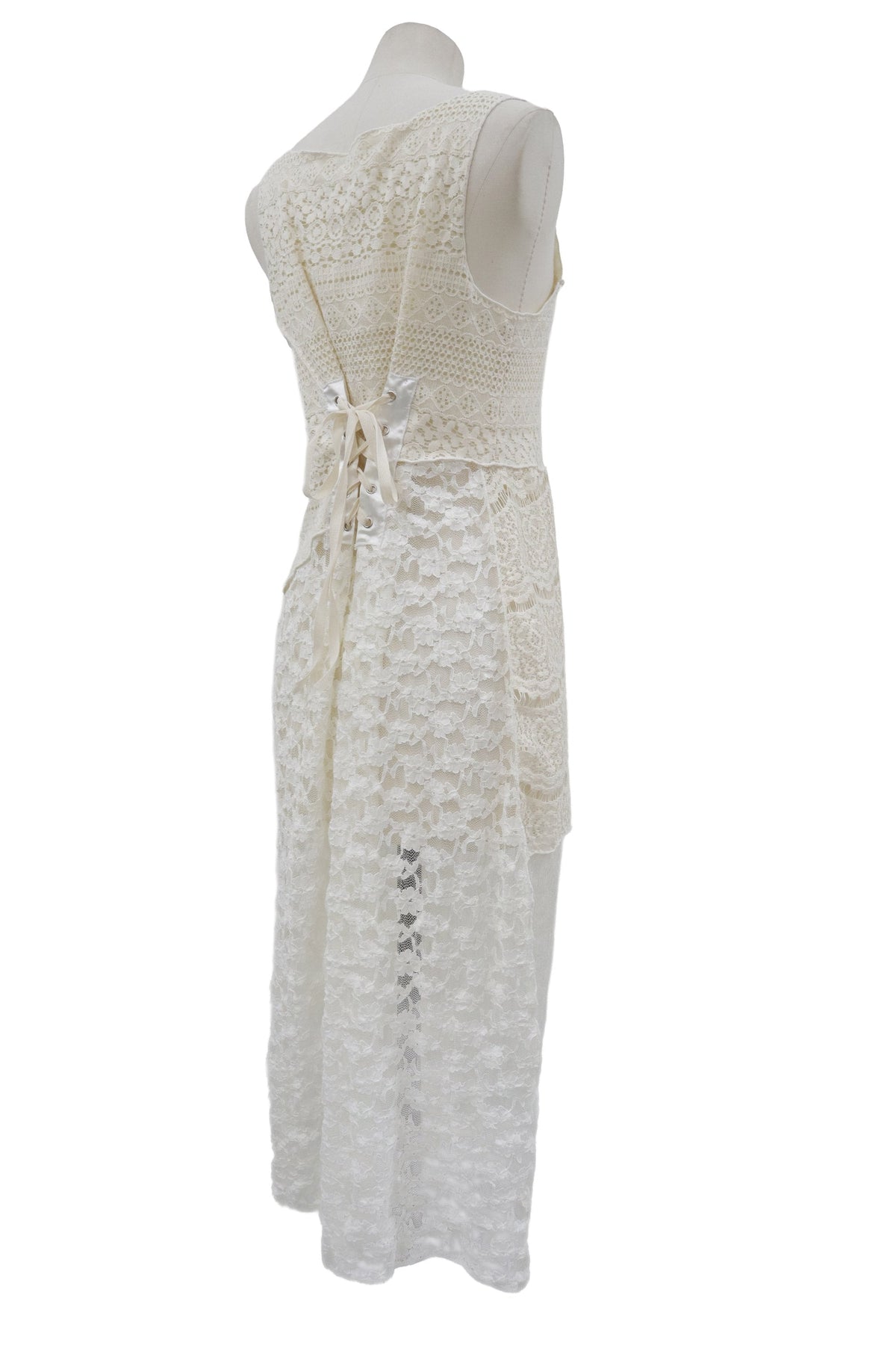 lace up dress/RM-［2608-015］