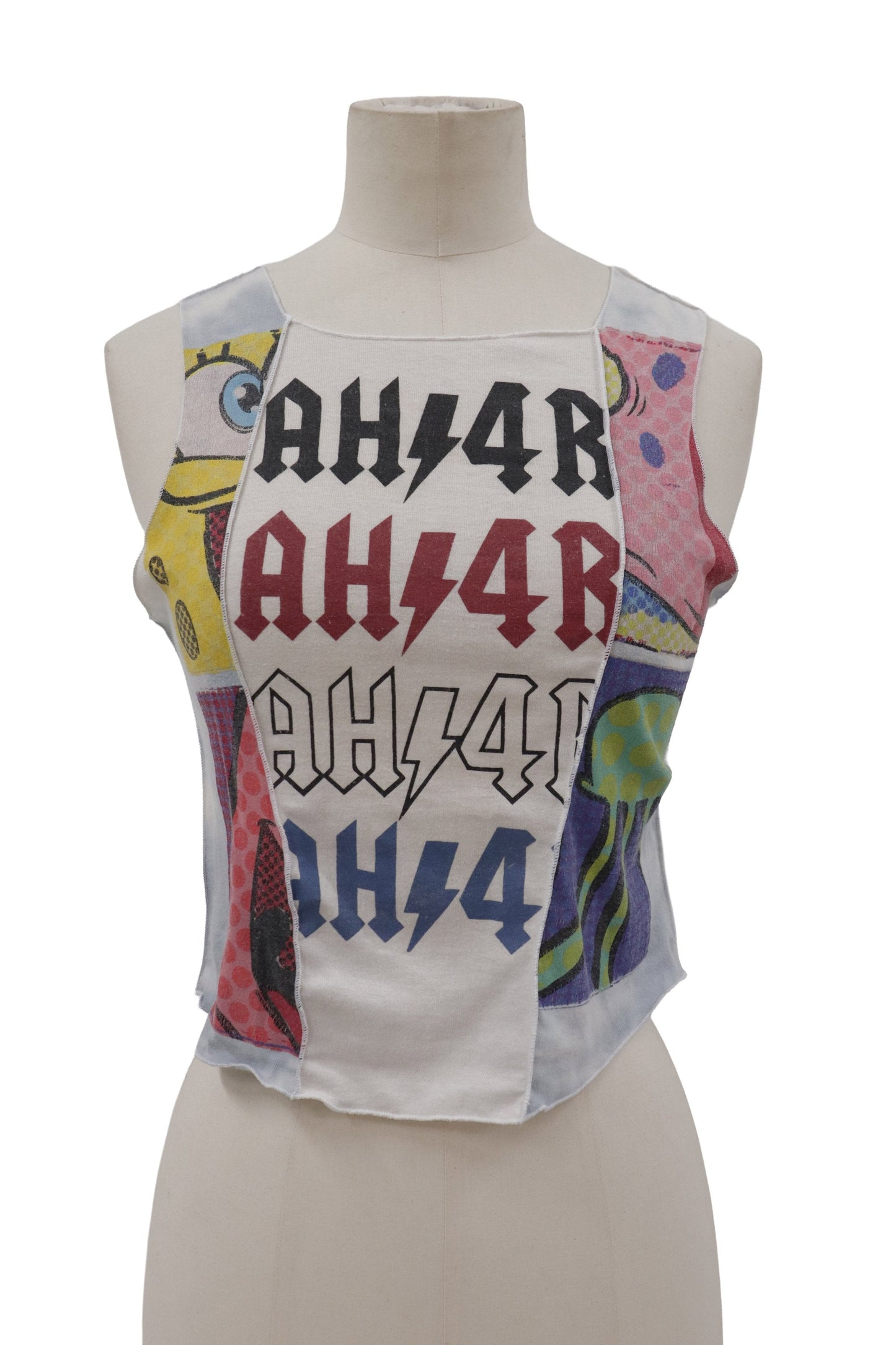 AH4R tour parody Y2K tops/RM-［2607-029］