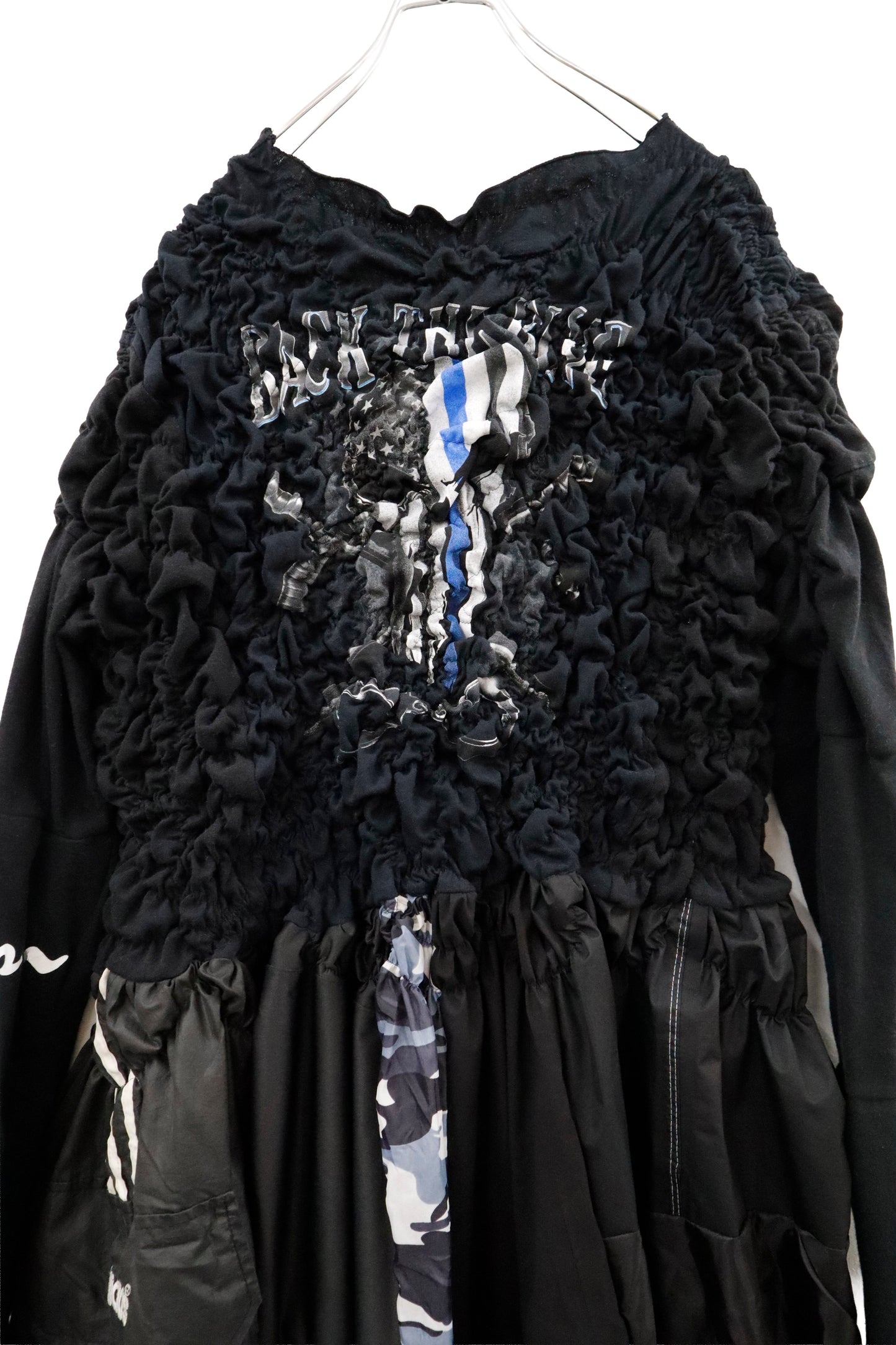 KUSHA KUSHA PLAN/cut saw dress/RM-［2604-005］