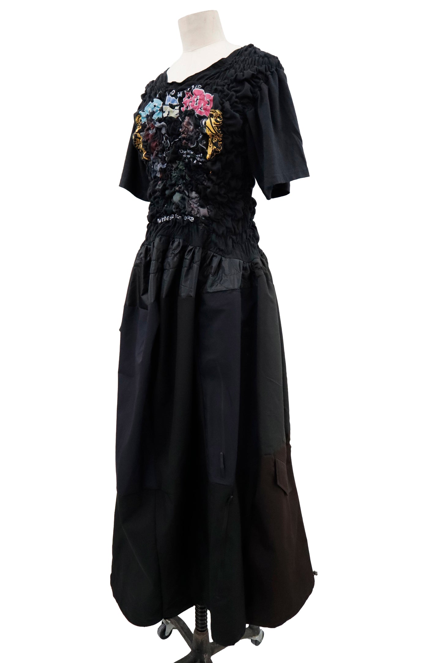 KUSHA KUSHA PLAN/cut saw dress/RM-［2605-001］