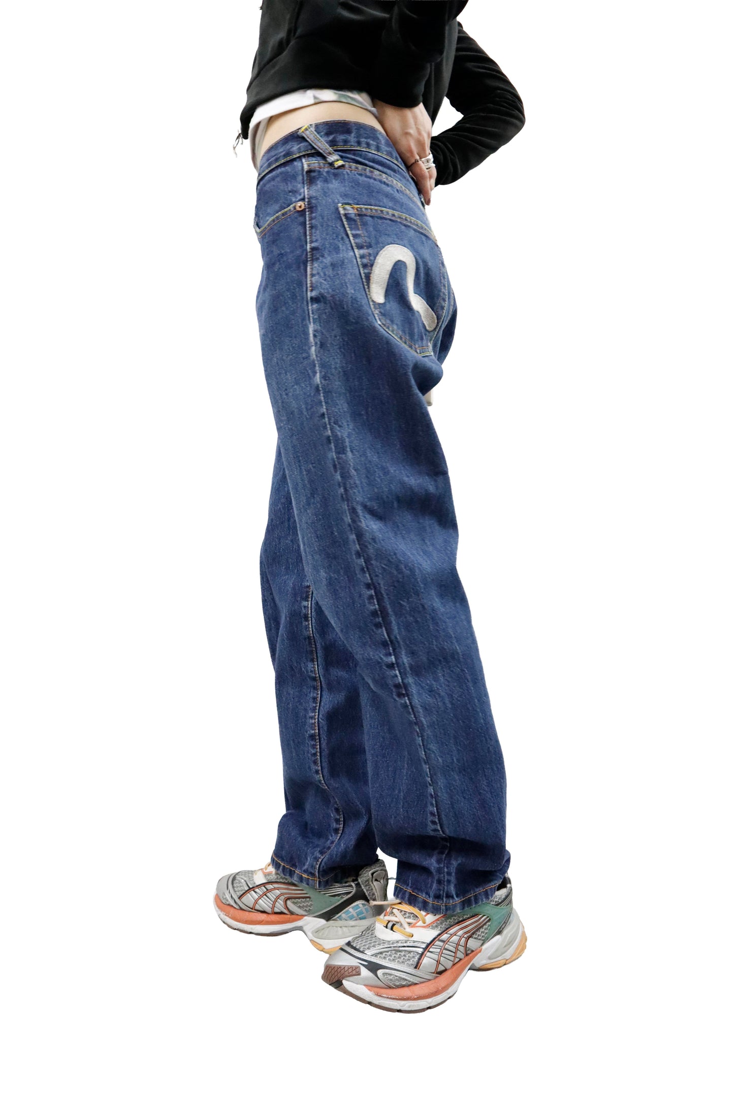 EVISU stitch denim pants/U-［2605-006］