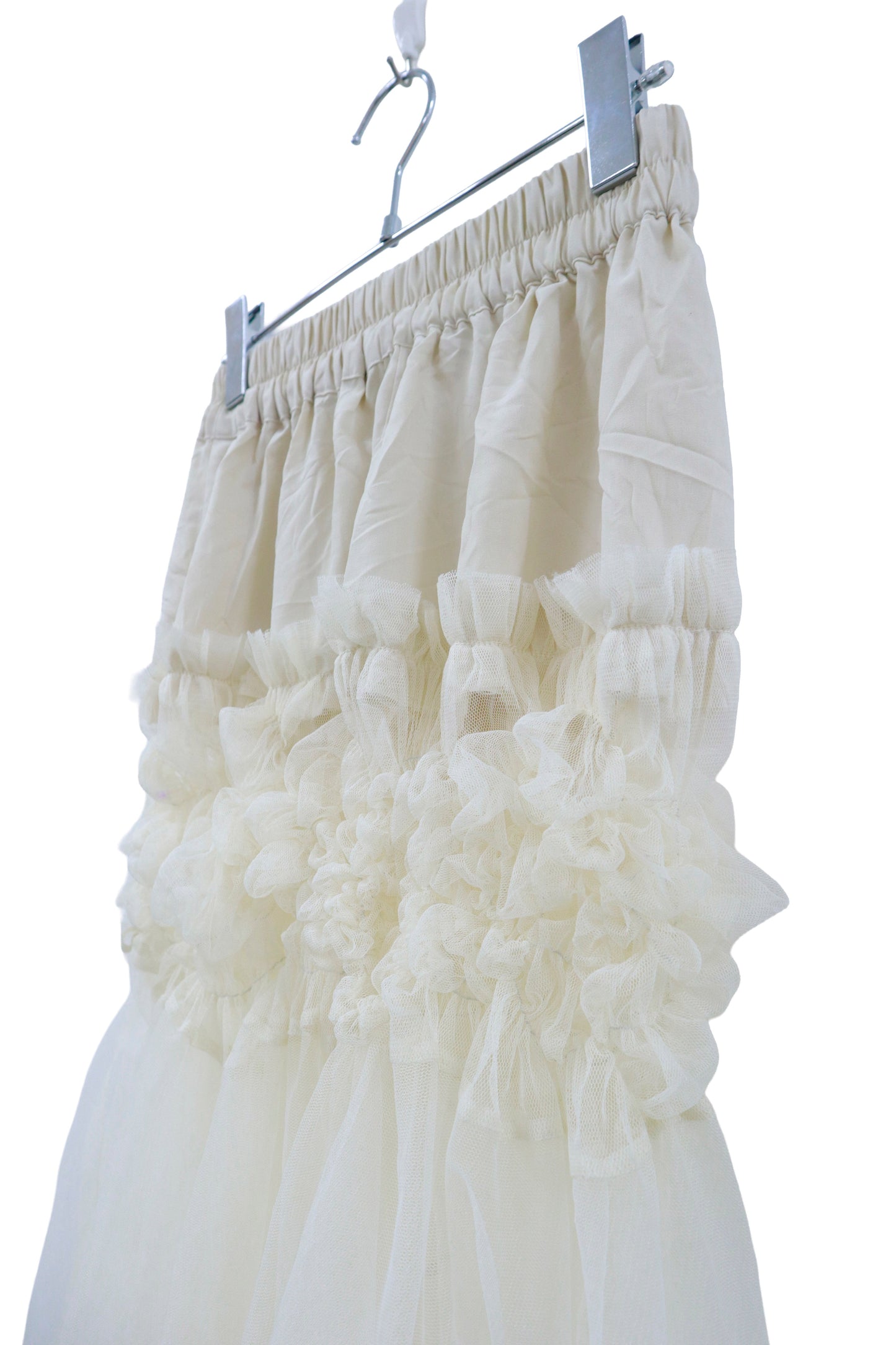 lace shirring skirt / RM-［2513-050］