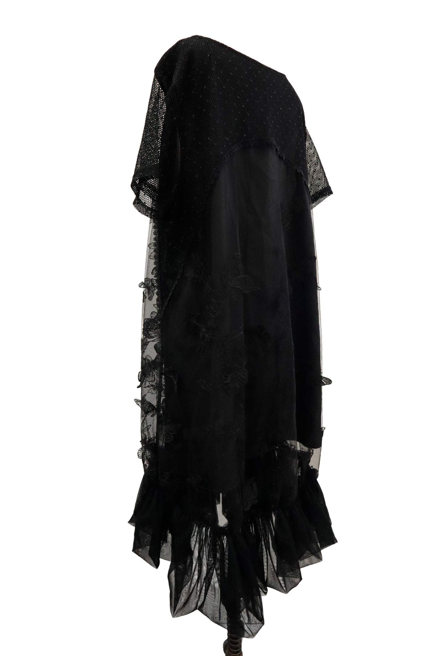 mesh frill dress/RM-［2602-109］