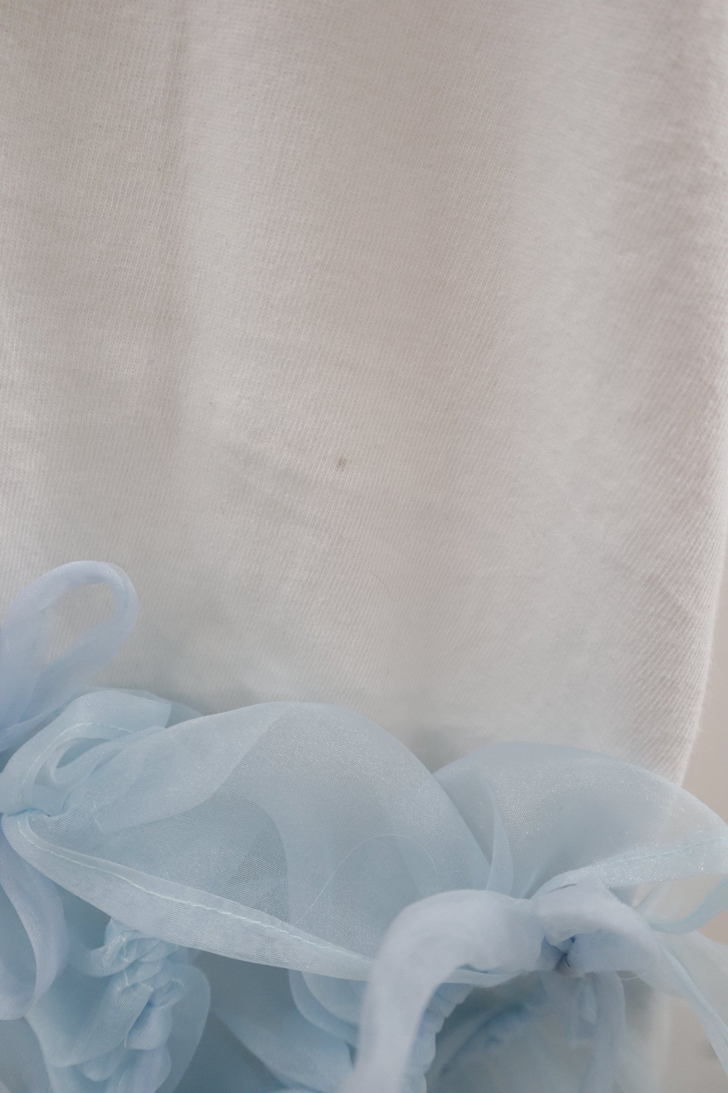 shirring ribbon tee/RM-［2605-027］