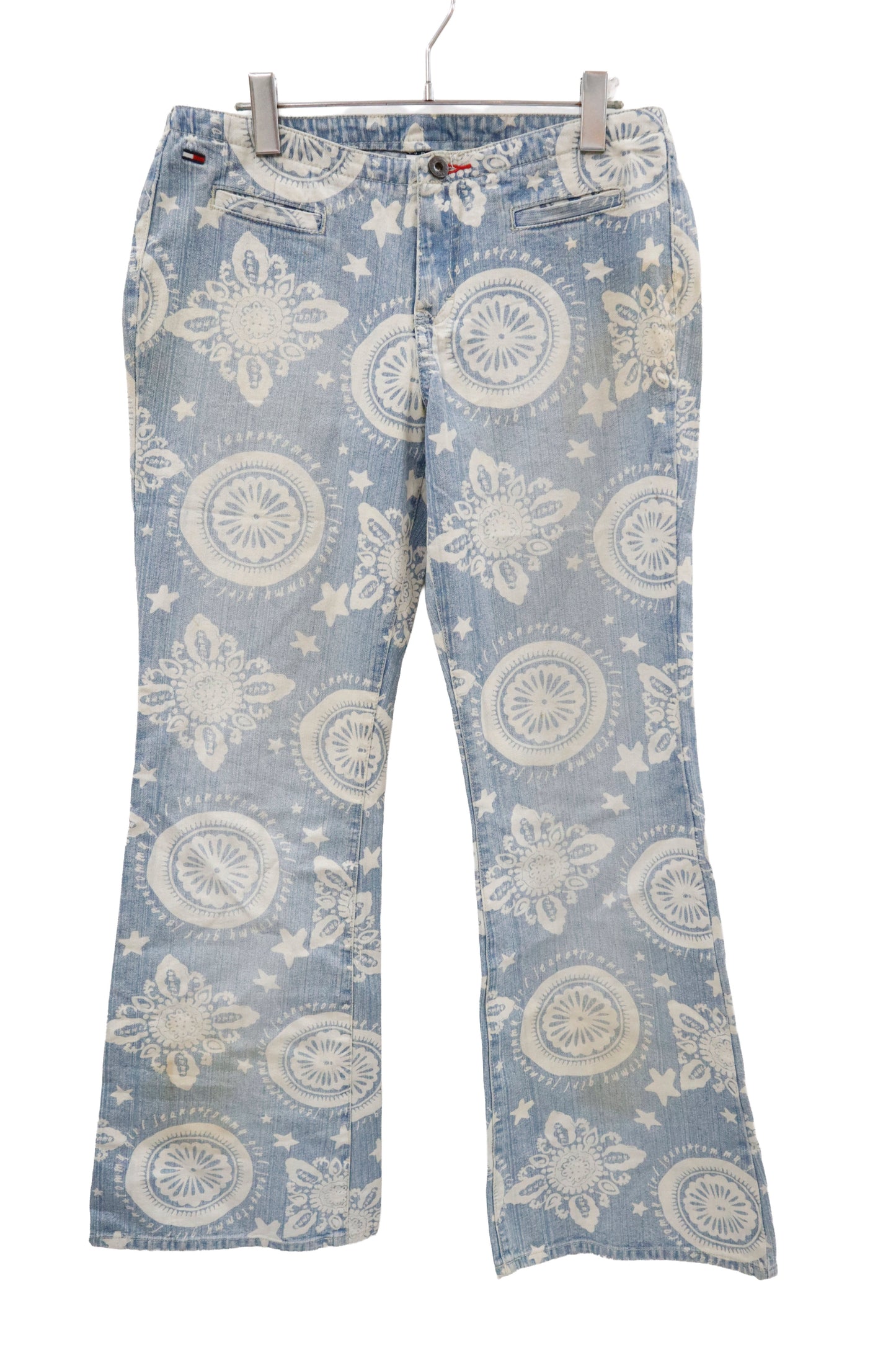 graphic denim pants/U-［2602-002］