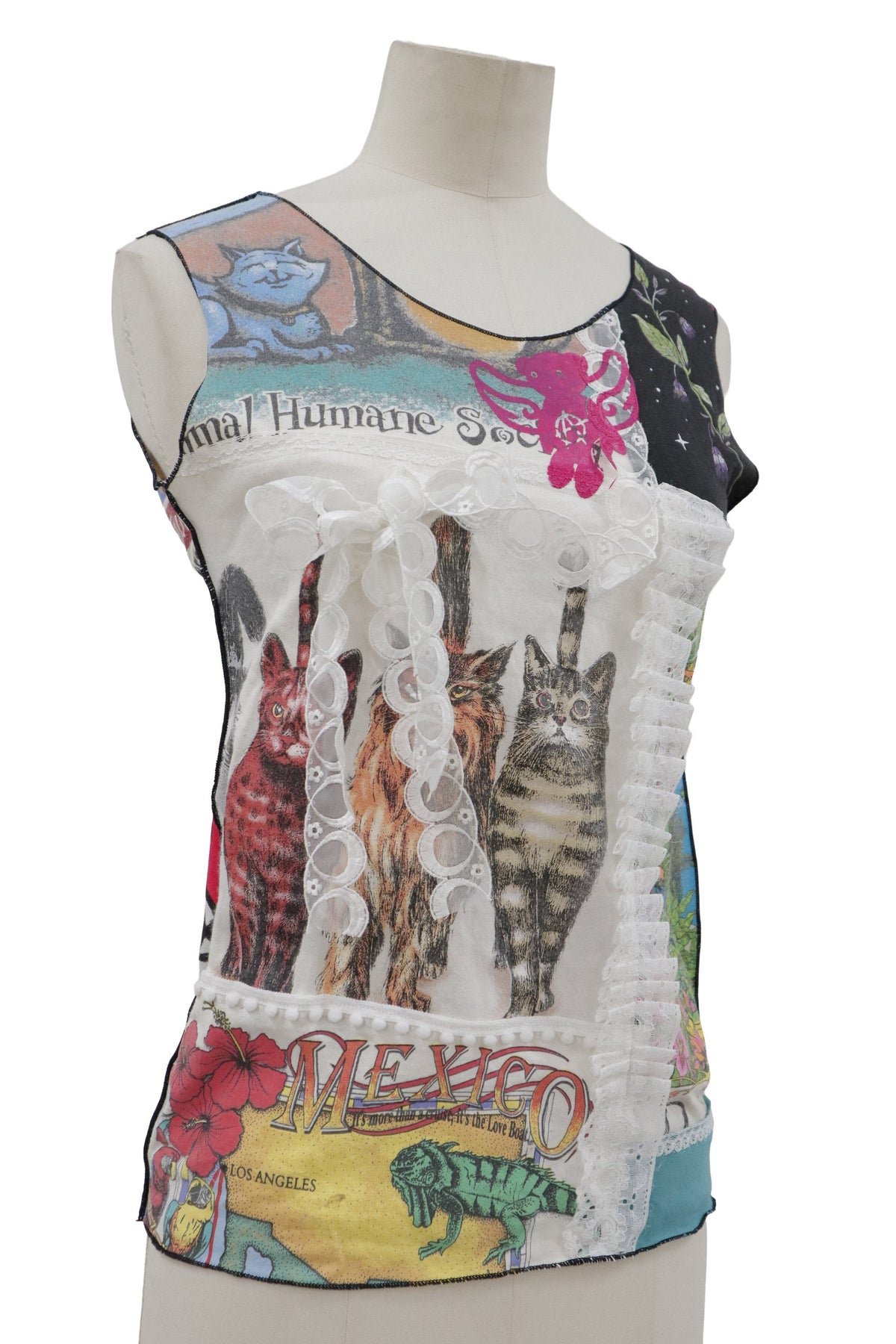 graphic tank top/RM-［2608-073］
