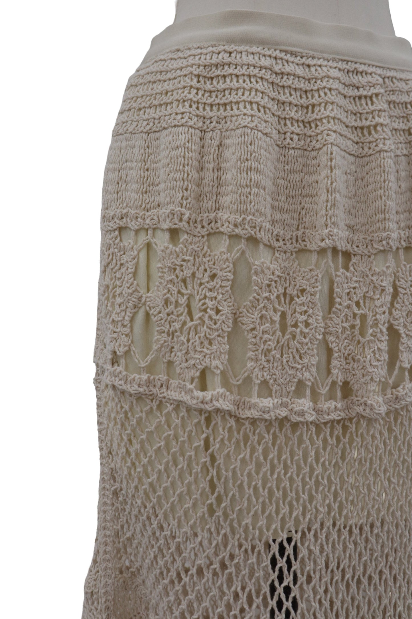 lace mermaid maxi skirt/RM-［2607-022］
