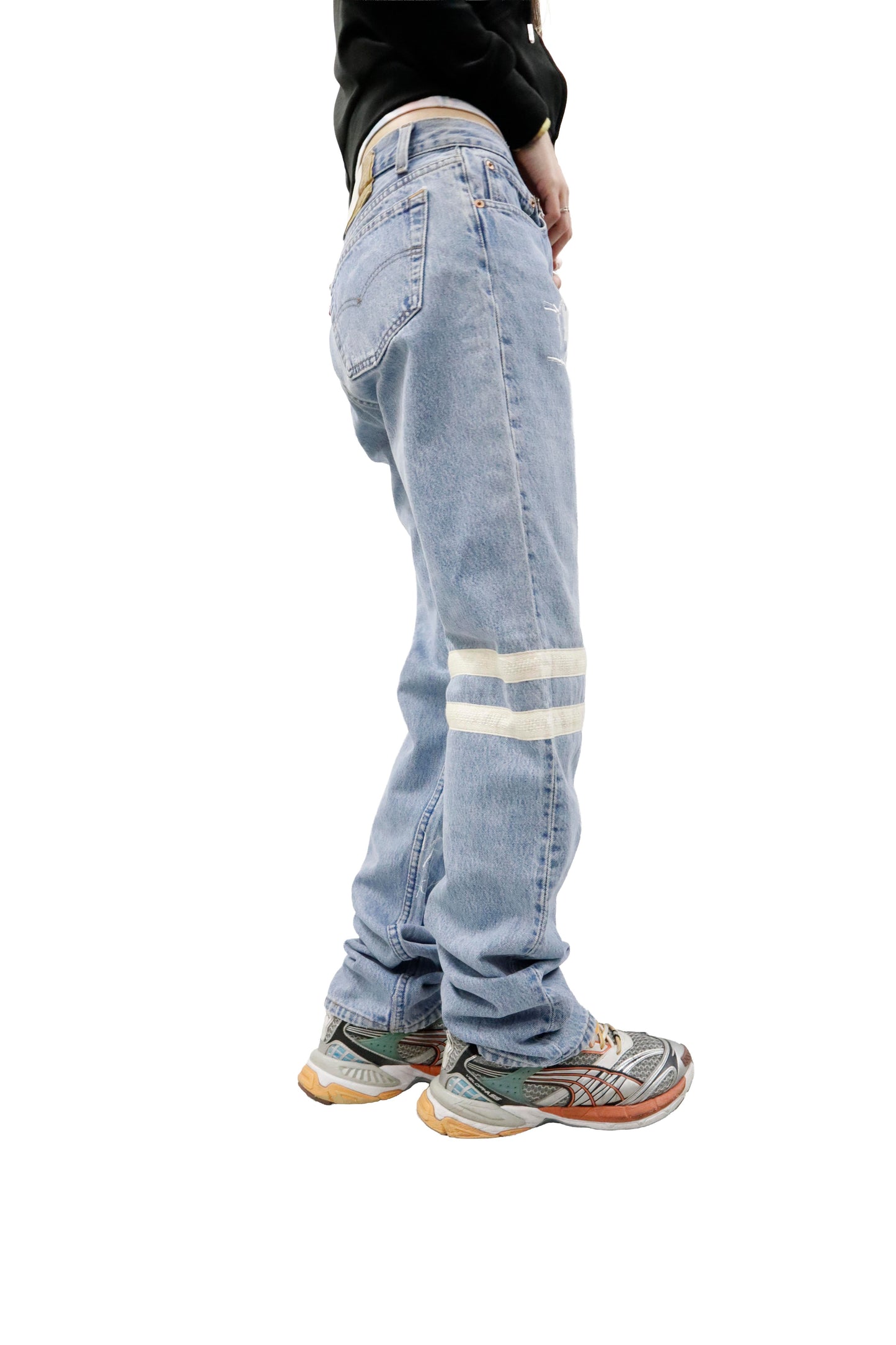 design denim pants/U-［2605-007］