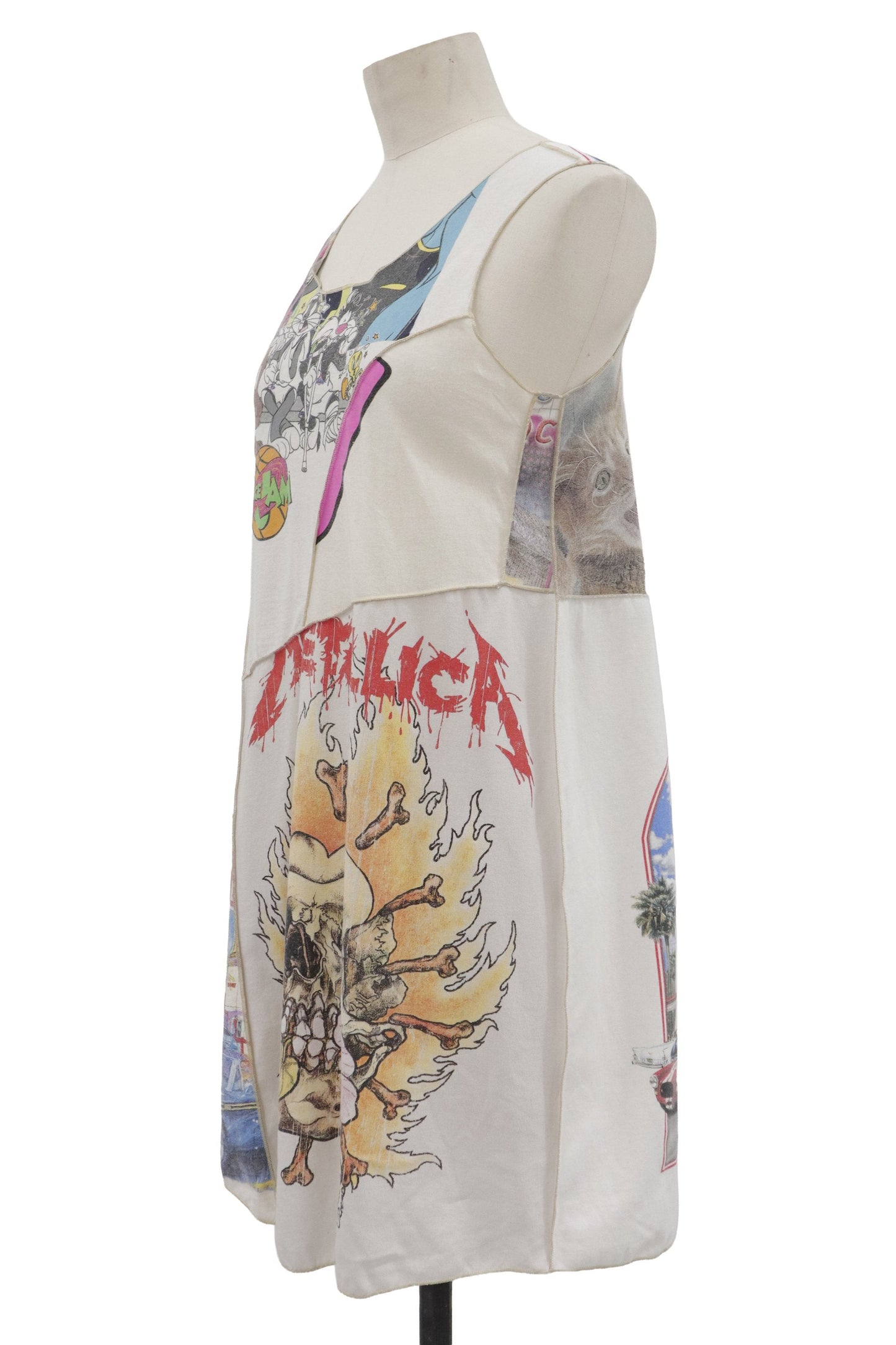 METALLICA docking long tanktop/RM-［2606-023］