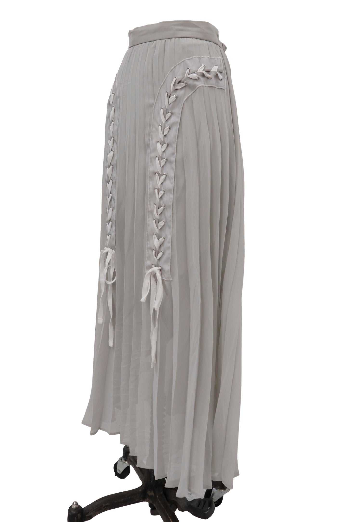 lace up skirt/RM-［2605-063］