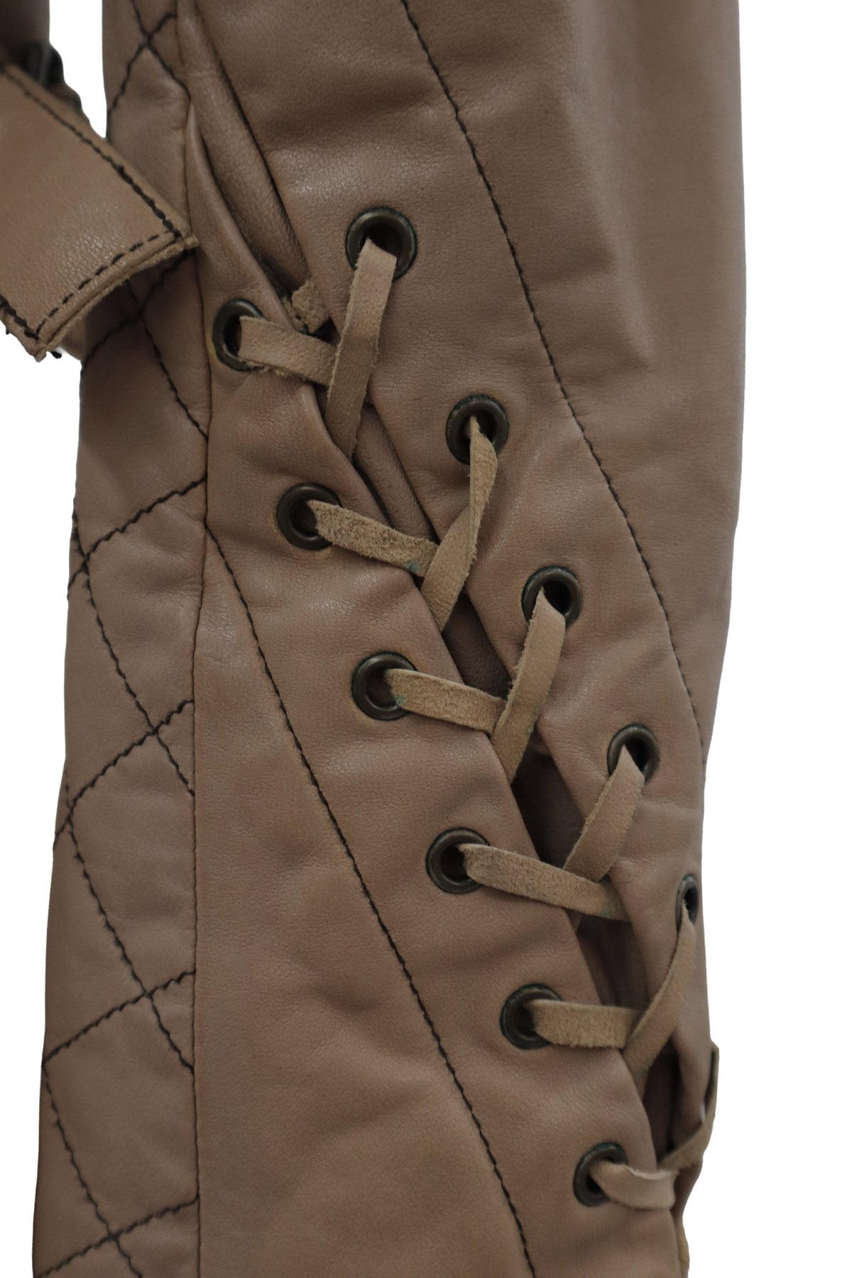 decorative leather jacket/RM-［2608-105］