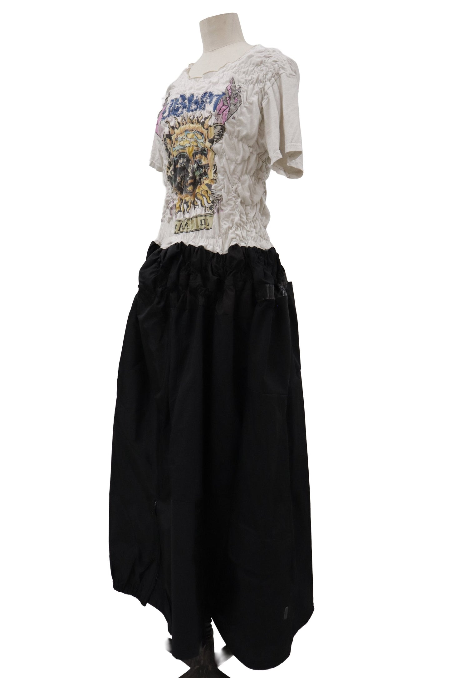 KUSHA KUSHA PLAN/cut saw dress/RM-［2607-009］