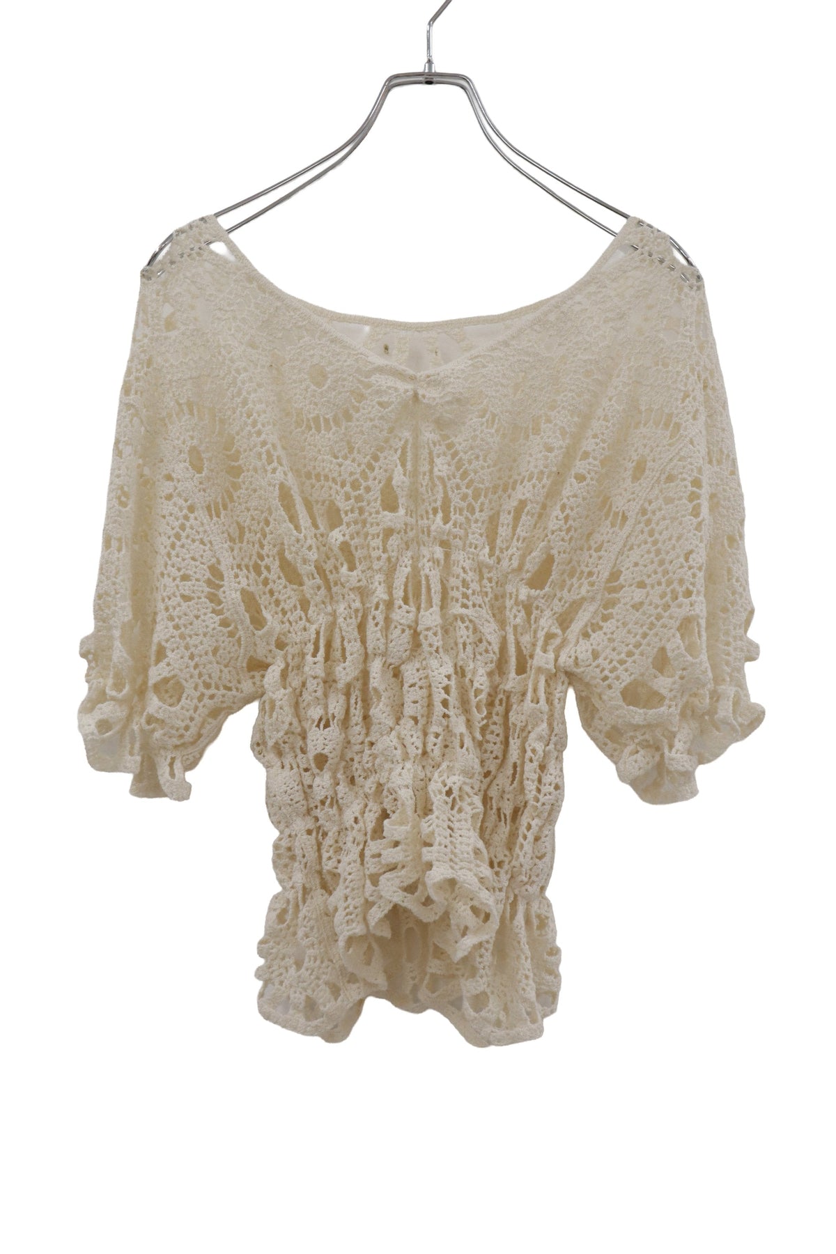 shirring lace tops/RM-［2607-157］