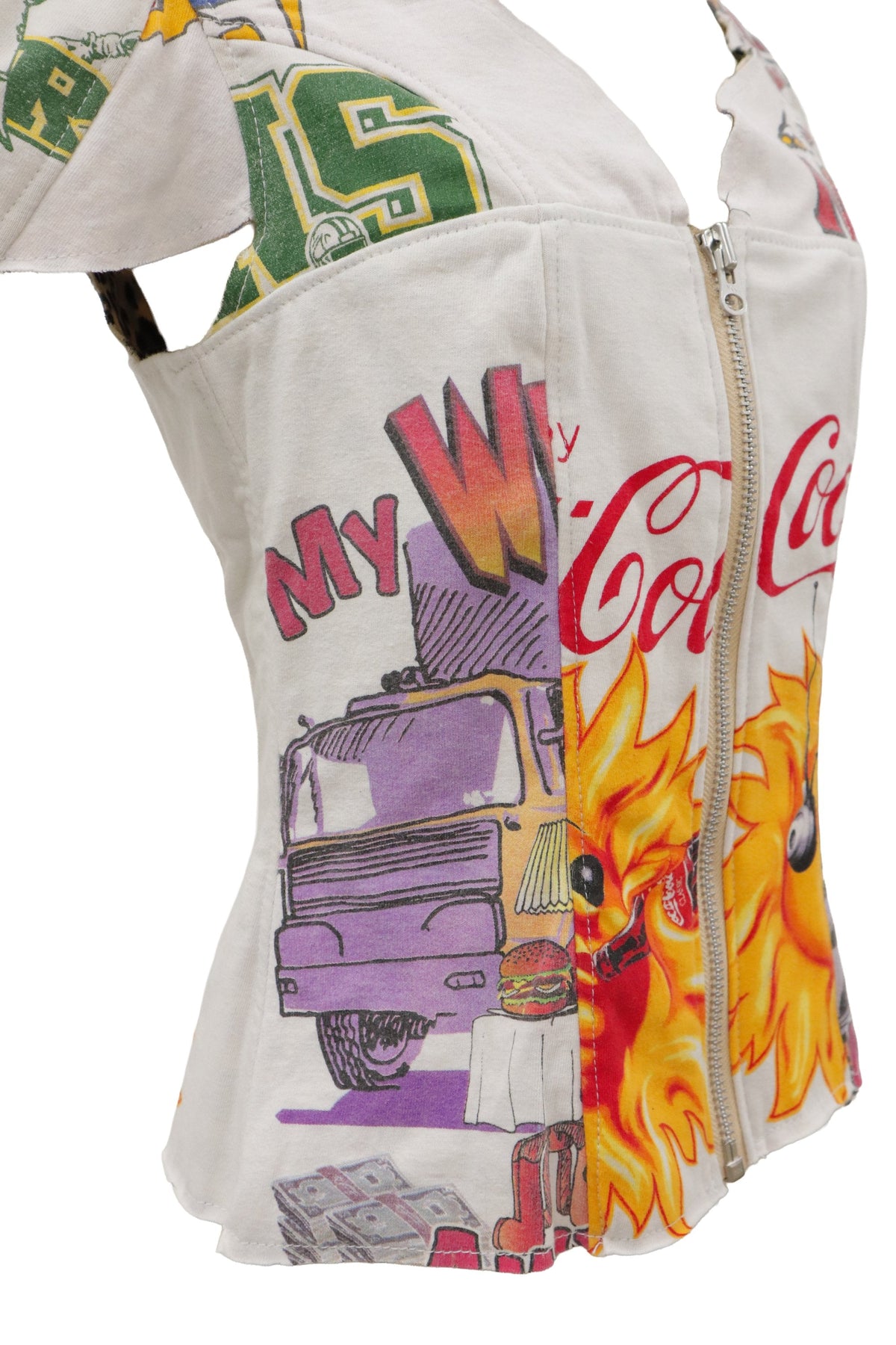 patchwork tops/RM-［2608-081］