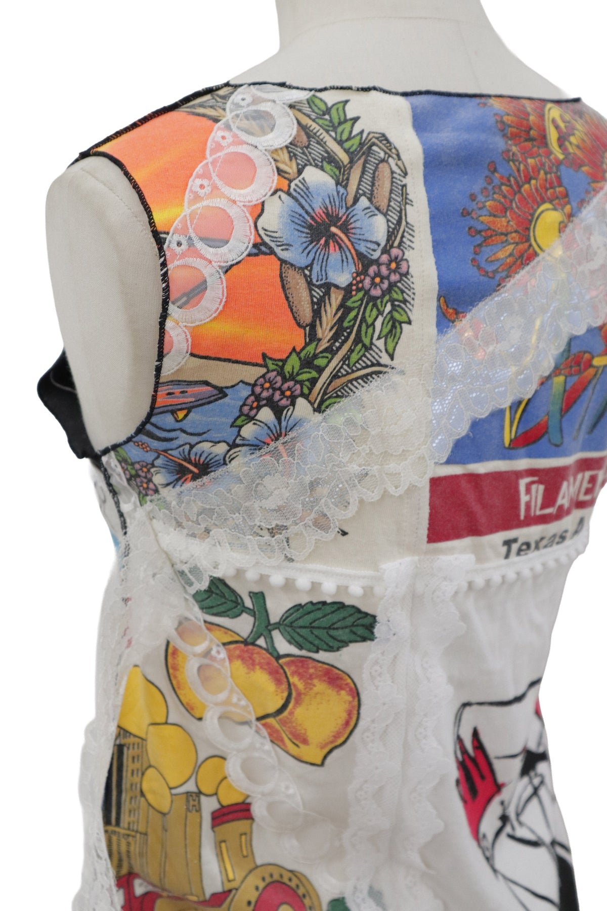 graphic tank top/RM-［2608-073］