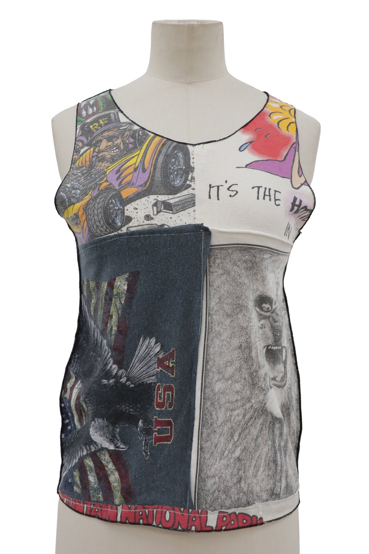 graphic tank top/RM-［2608-068］