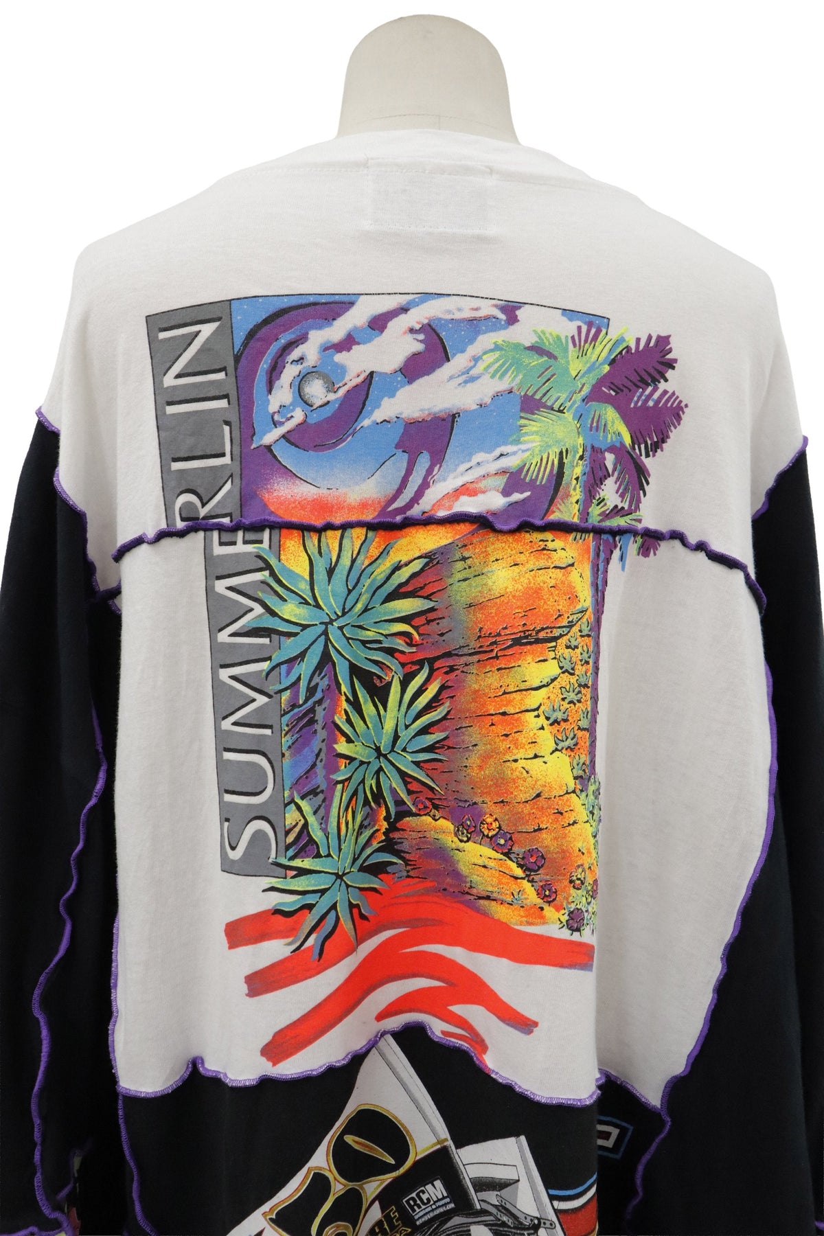 graphic docking long tee/RM-［2608-125］