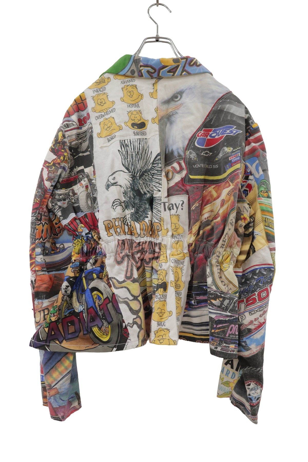 patchwork jacket/RM-［2608-095］