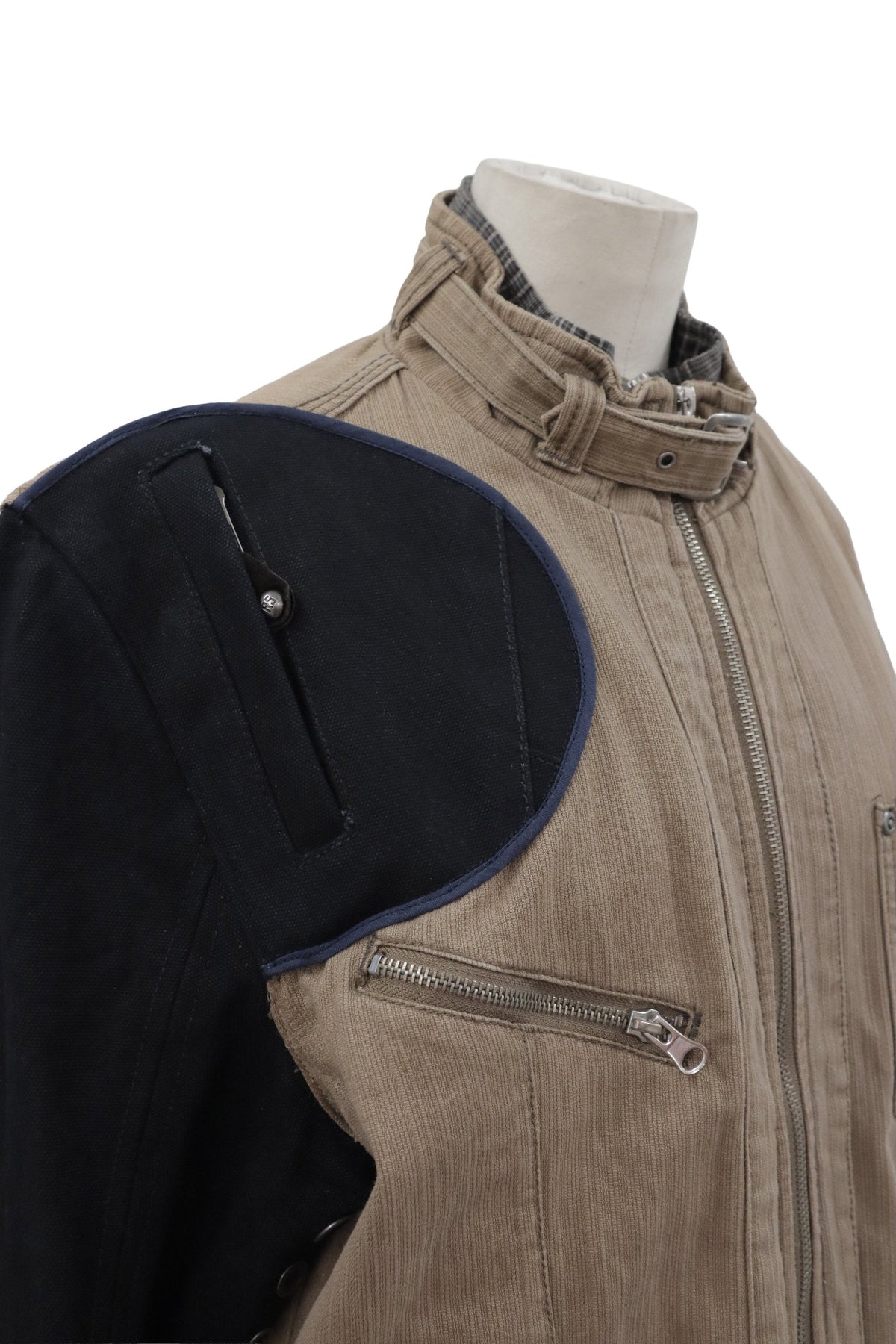 Gun patch cotton jacket/RM-［2608-106］