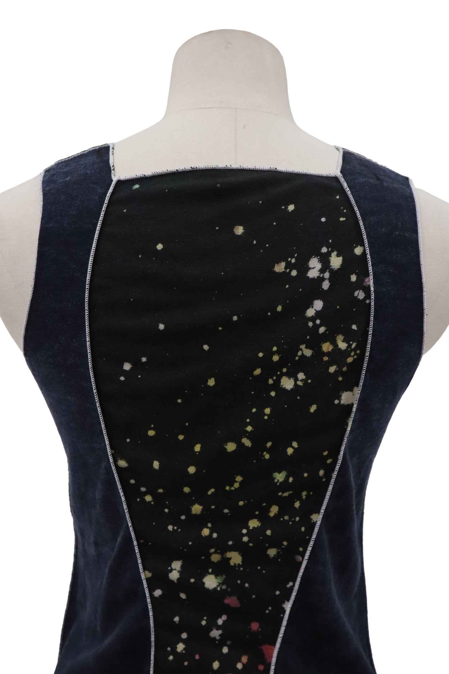 Pink Floyd colorblock tank/RM-［2607-030］