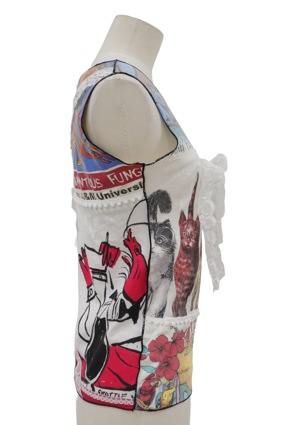 graphic tank top/RM-［2608-073］
