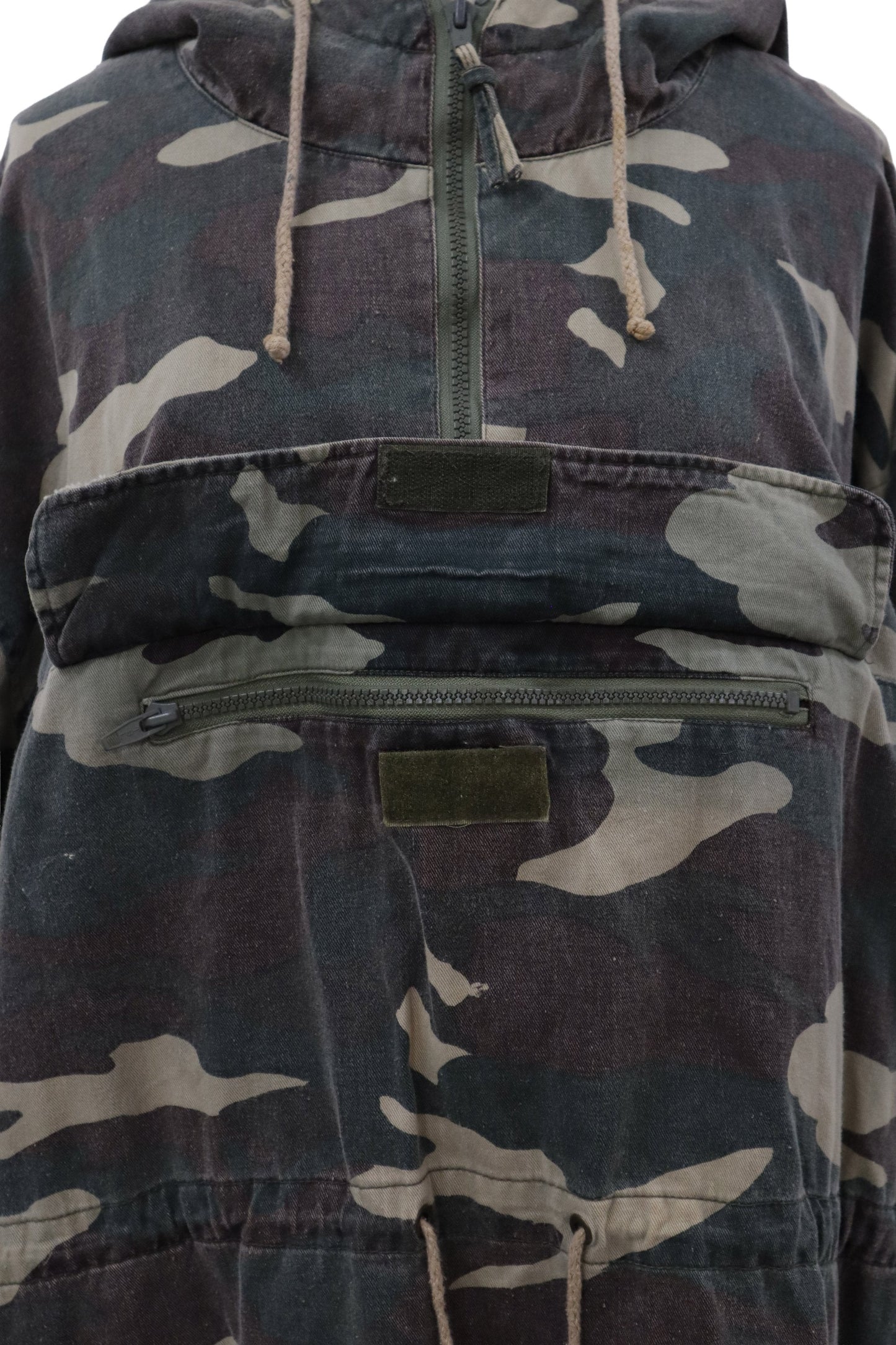 camouflage anorak parka /U-［2606-011］
