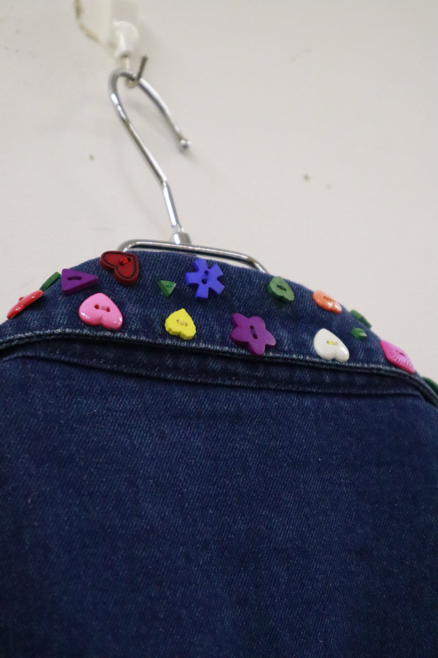 90's denim tailored jacket / NV-［2601-053］