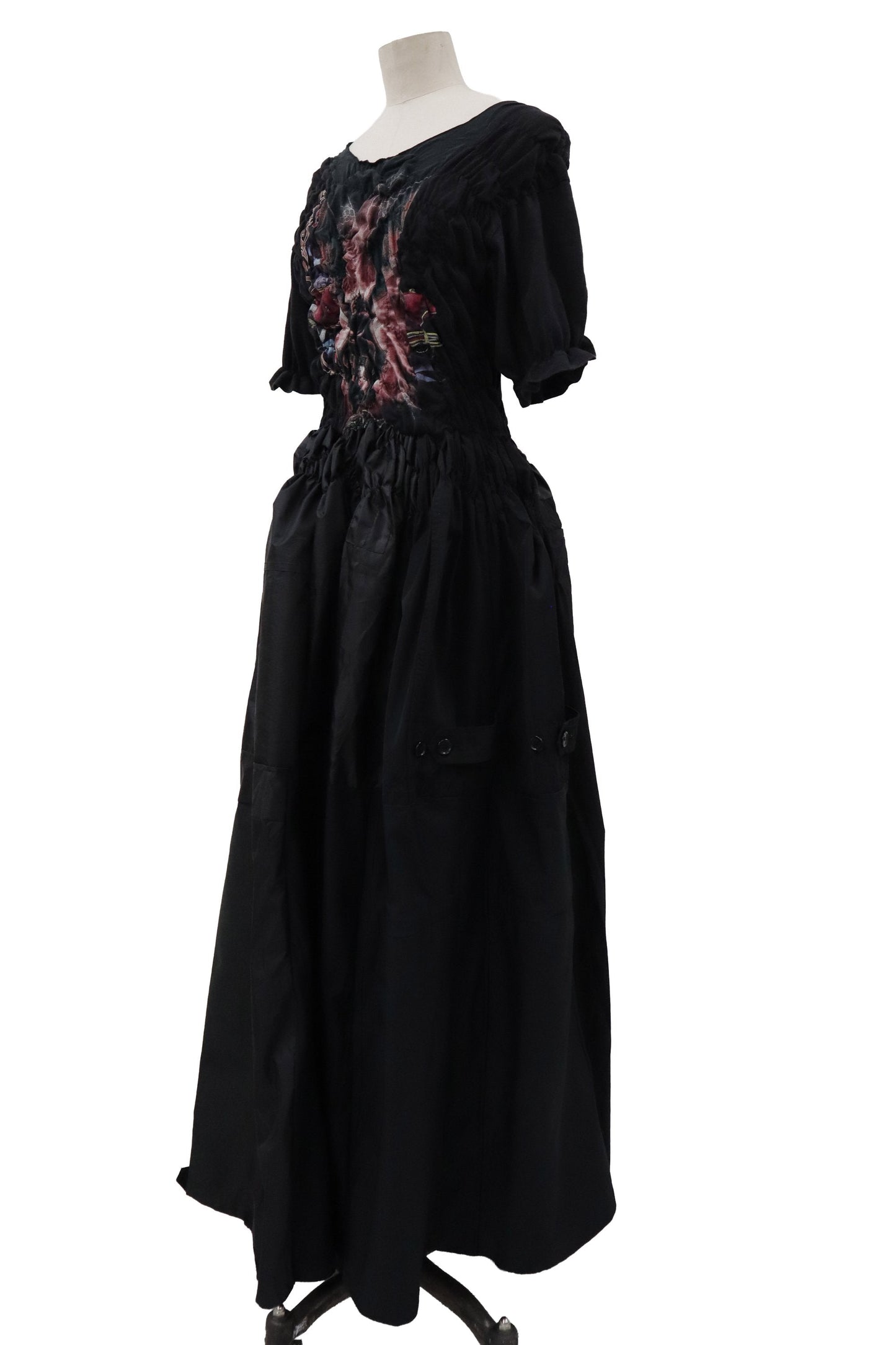 KUSHA KUSHA PLAN/cut saw dress/RM-［2607-008］