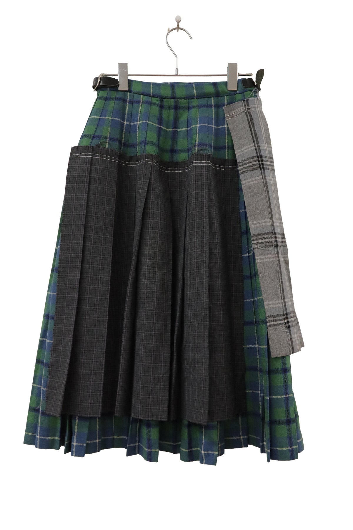 layered pleats skirt/RM-［2608-100］