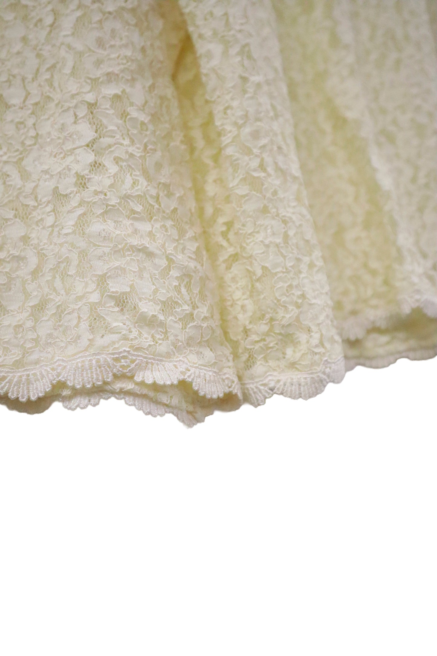 80's lace cardigan /U-［2601B-007］