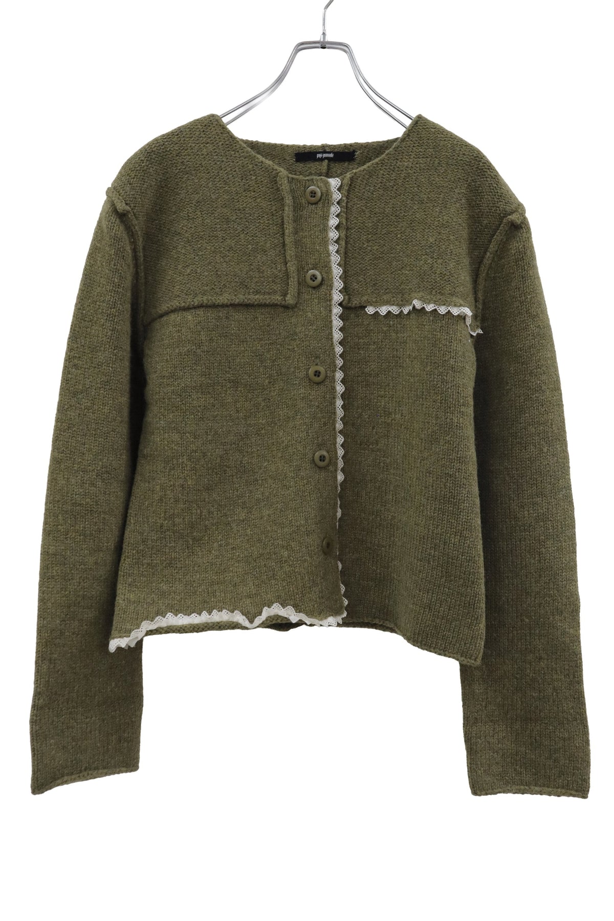 lace knit cardigan/RM-［2608-103］