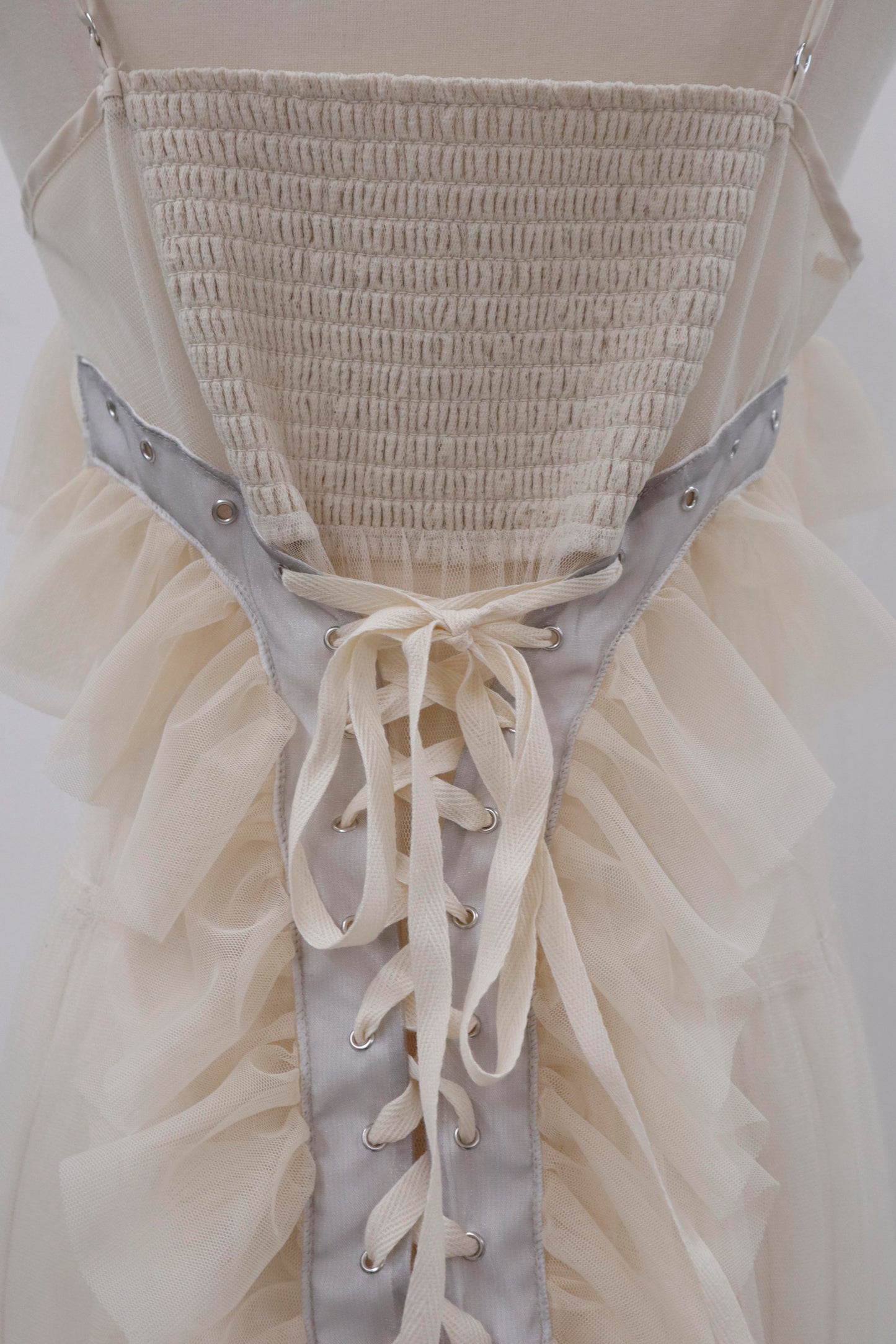 lace up dress/RM-［2605-055］