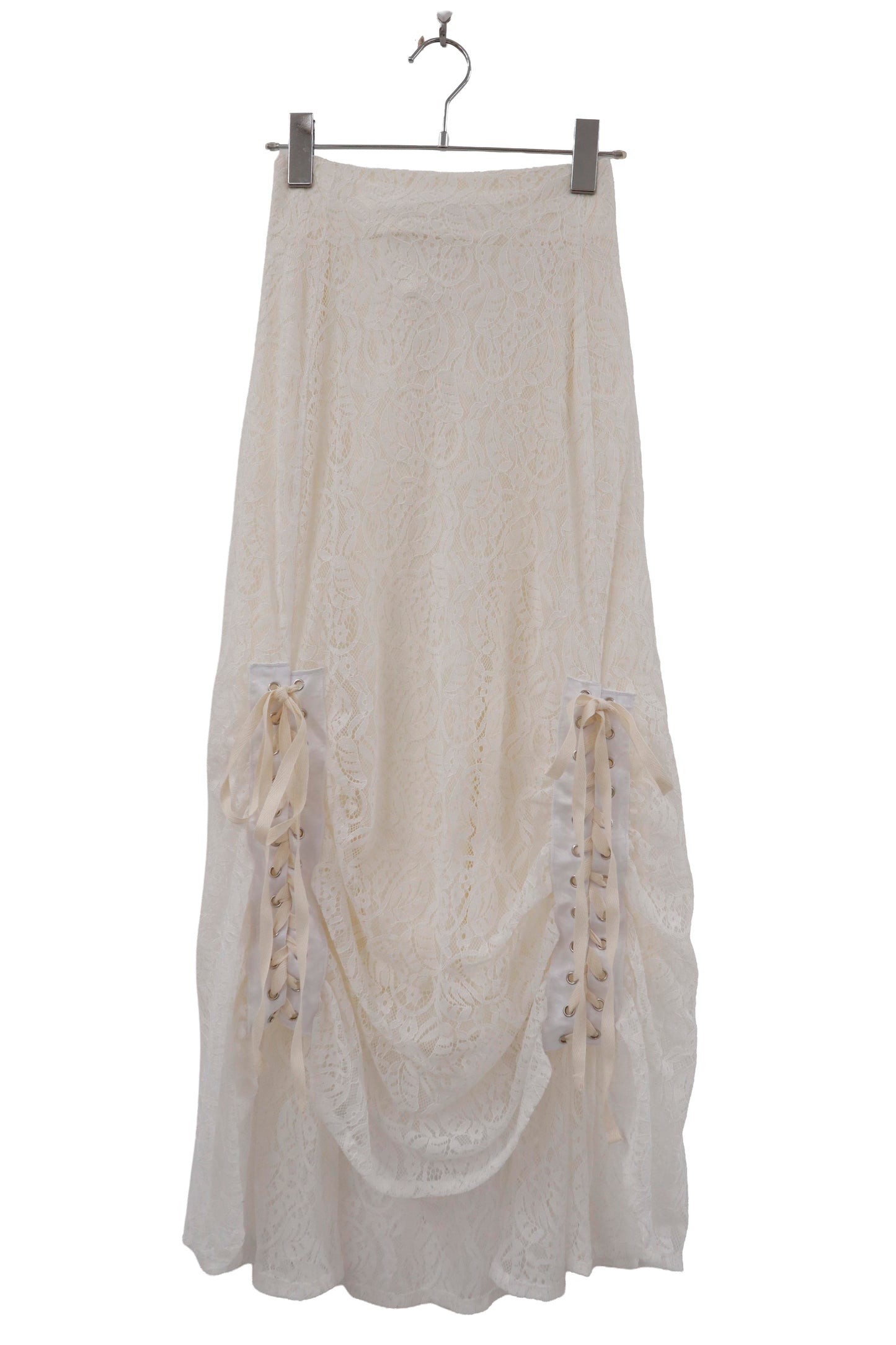 lace up skirt/RM-［2605-059］