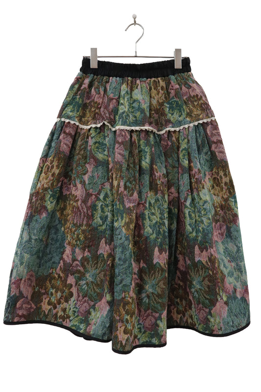 jacquard skirt/RM-［2608-099］