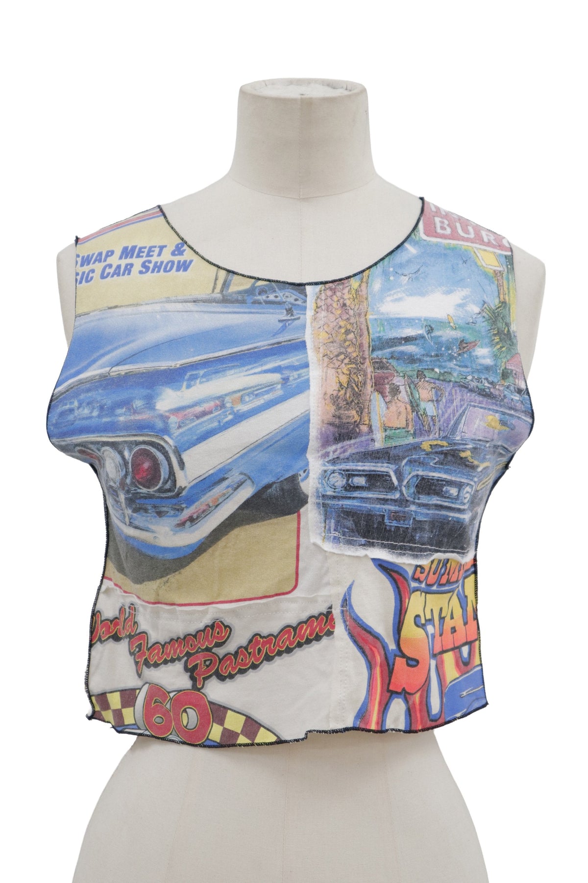 graphic tank top/RM-［2608-069］