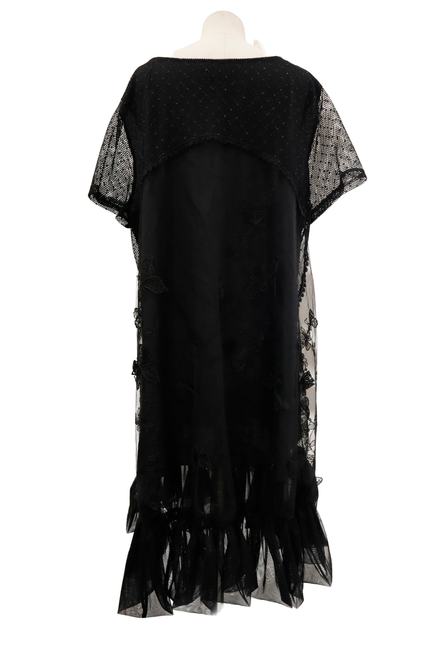 mesh frill dress/RM-［2602-109］