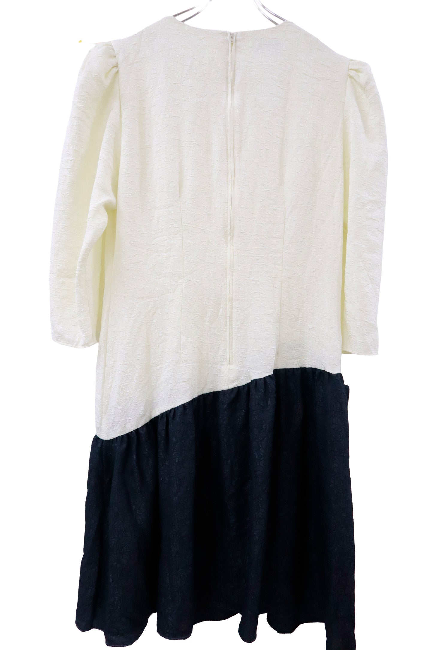 90's ribbon Appliqué dress/NV-［2511-057］