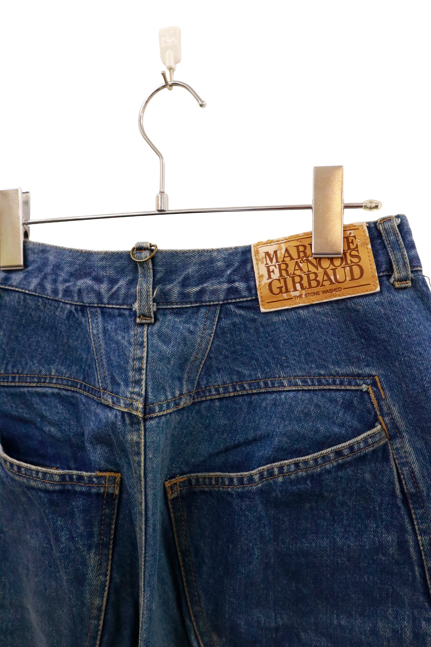 80's Marithé François Girbaud denim pants / NV-［2601-031］