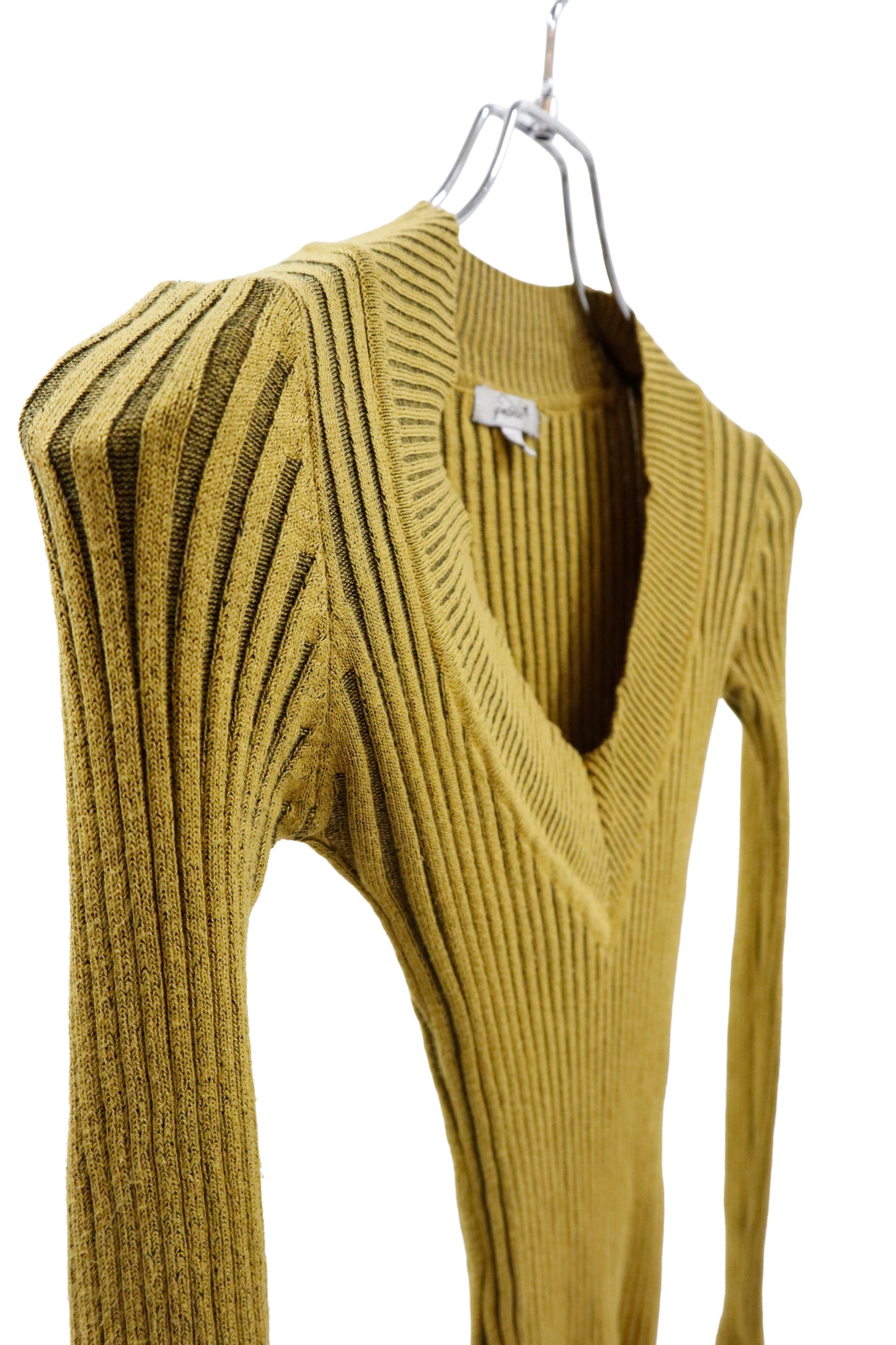 rib knit tops/U-［2603-009］