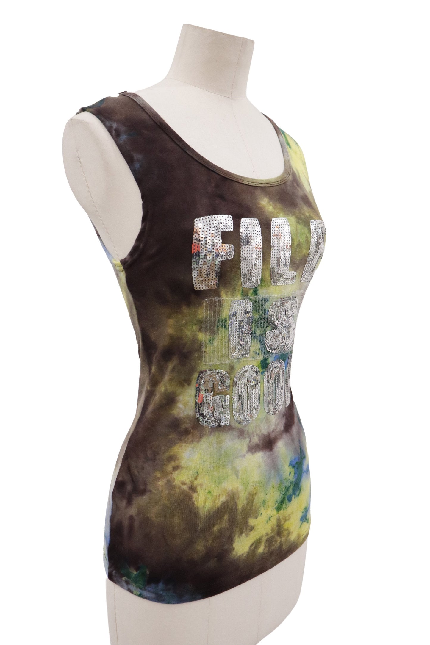 FEEL IS GOOD tie-dye long tanktop/RM-［2607-043］