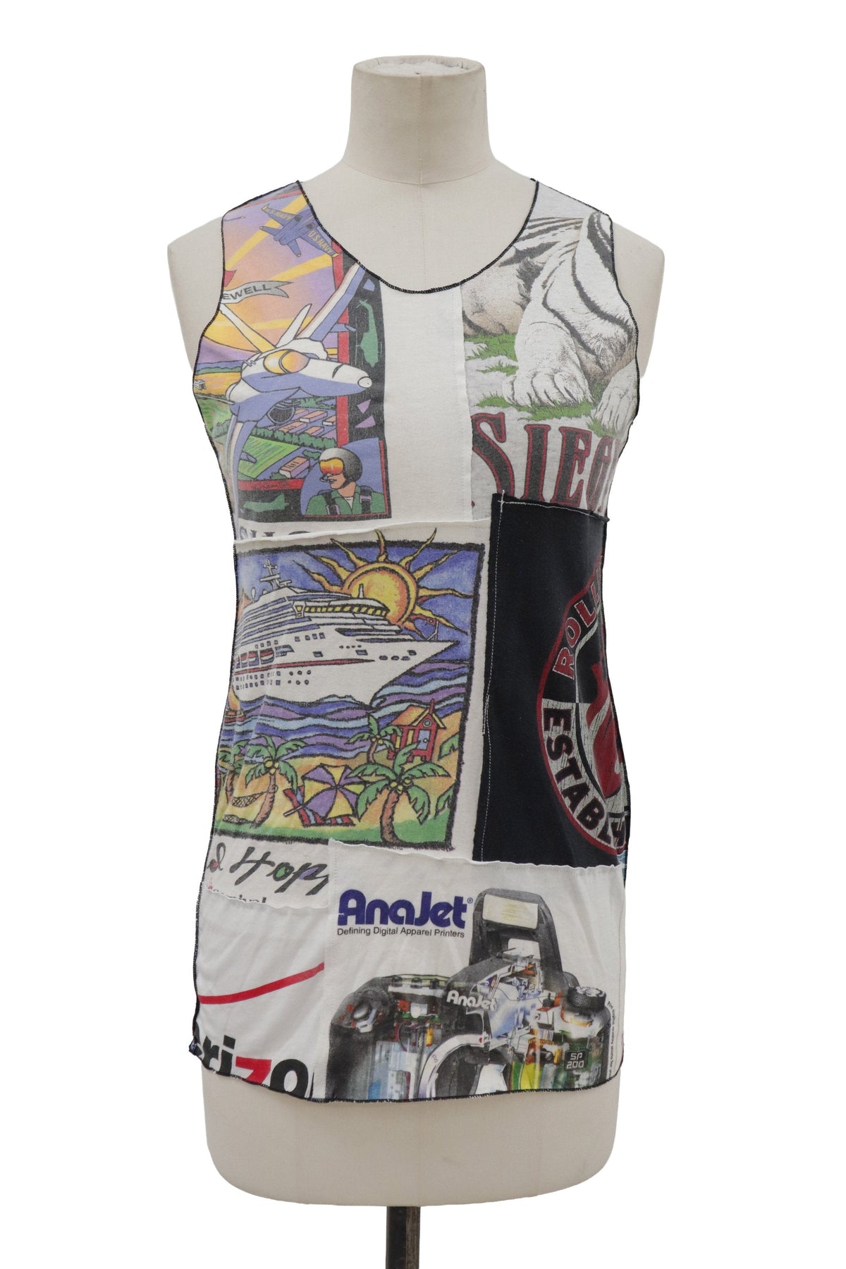graphic tank top/RM-［2608-062］