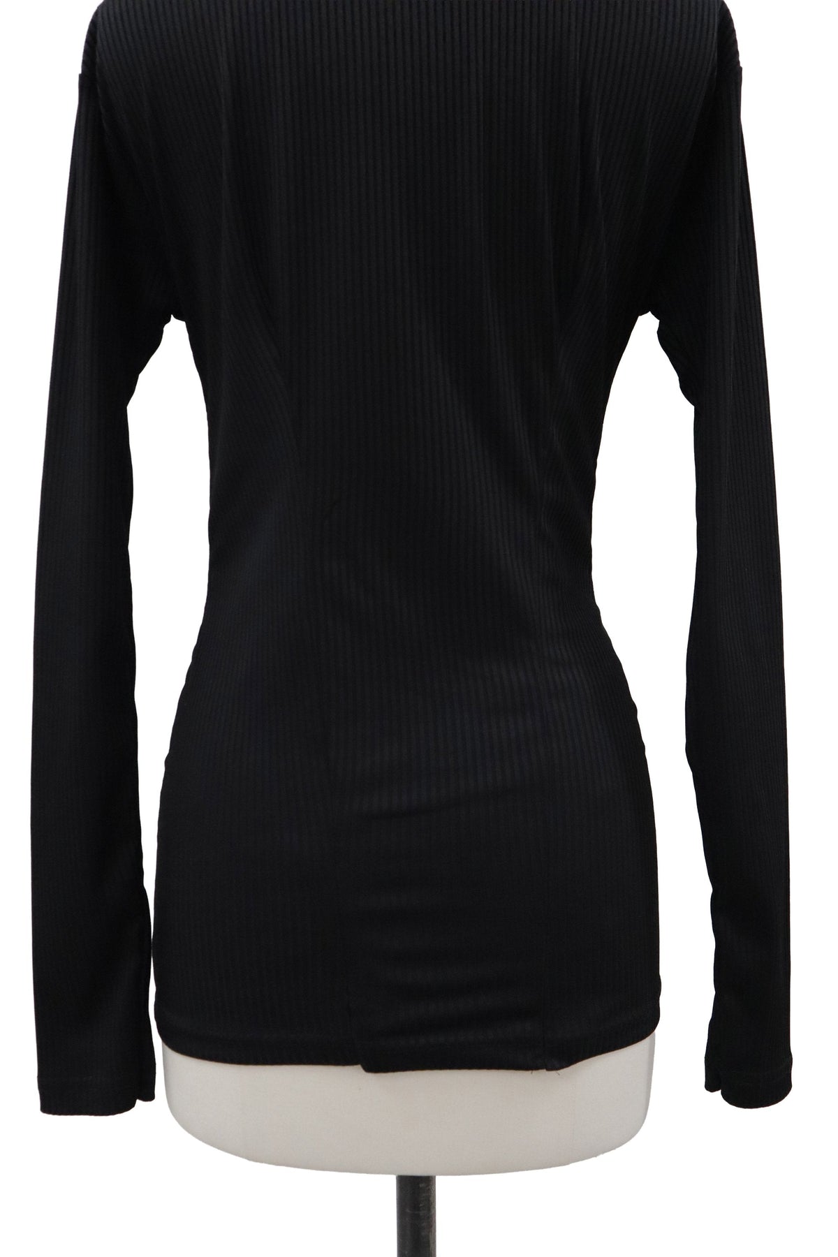 half zip rib tops/RM-［2608-036］