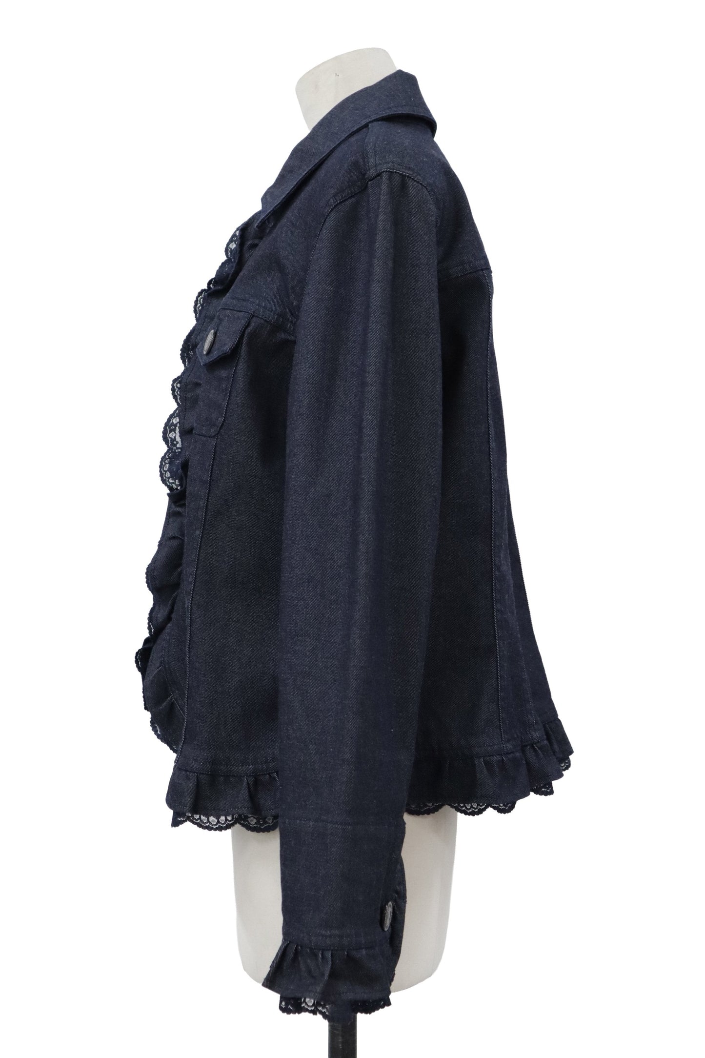 frill denim jacket /U-［2606-010］
