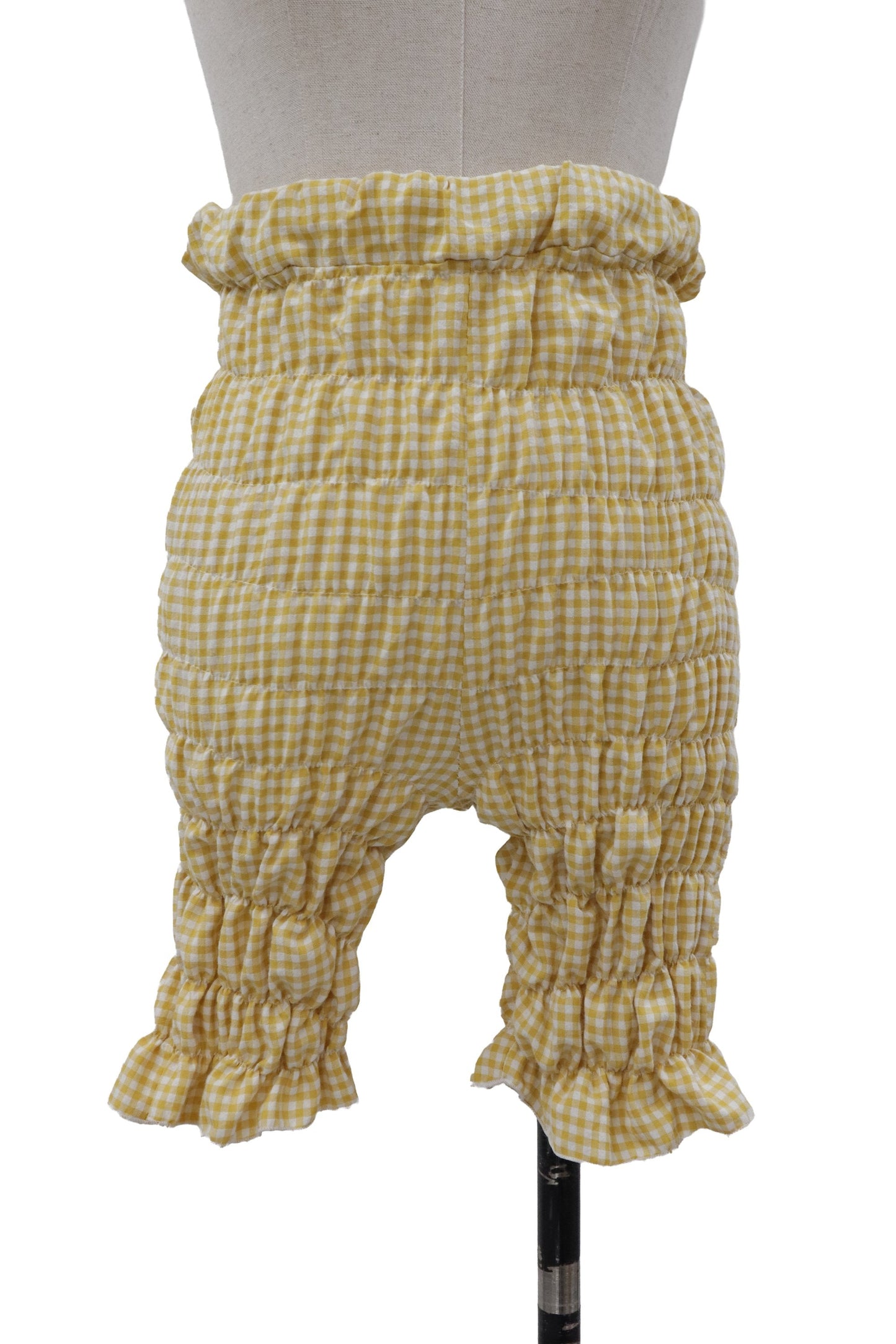 gingham shorts/KUSHA KUSHA PLAN/RM-［2607-056］