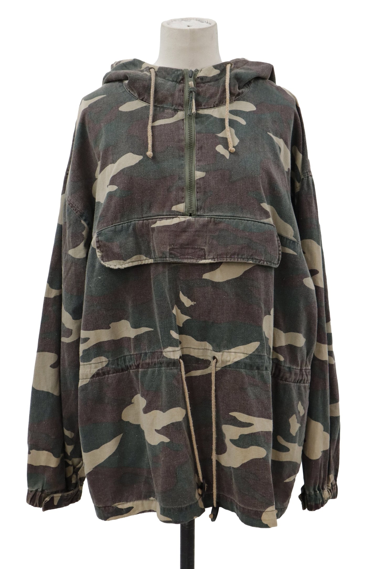 camouflage anorak parka /U-［2606-011］