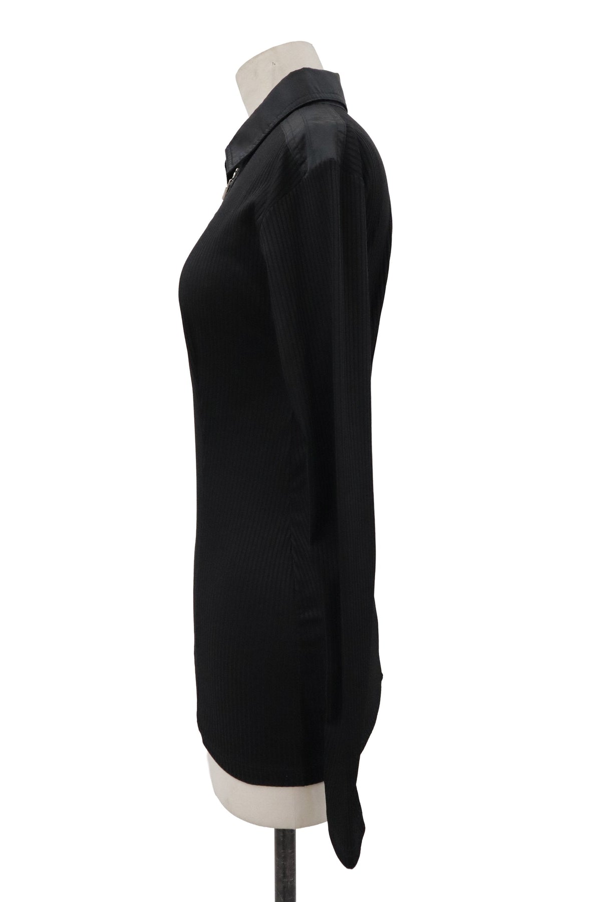half zip rib tops/RM-［2608-036］
